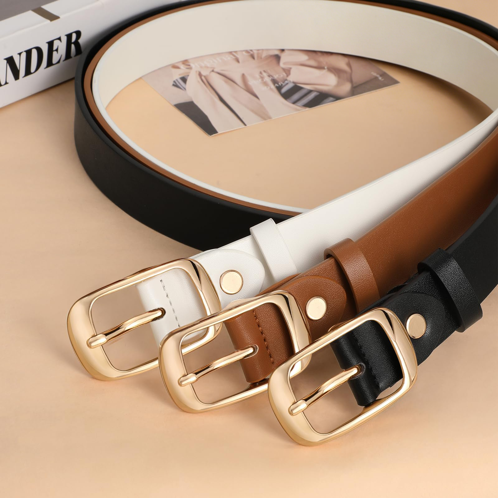 Ladies Casual Belt for Jeans Pants
