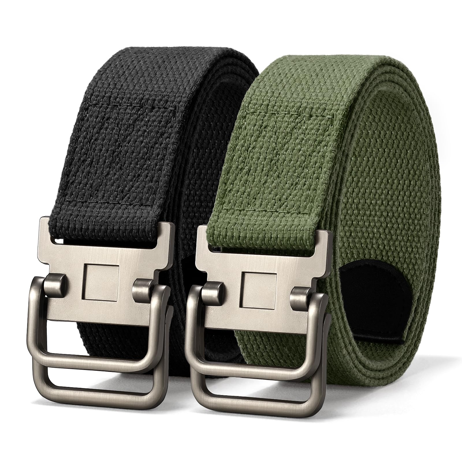 Unisex Casual Fabric Canvas Belt for Jeans