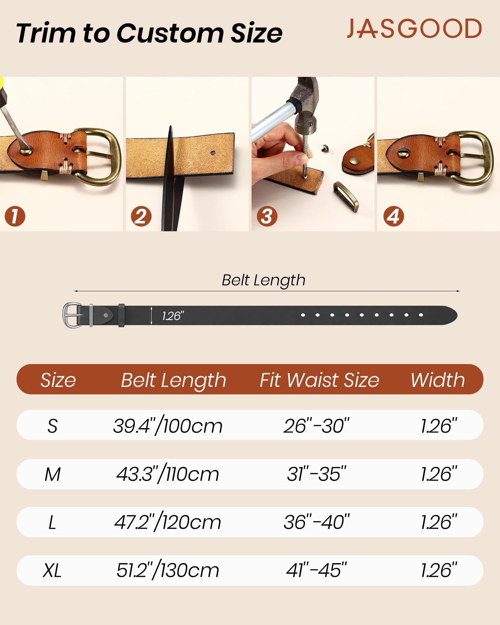 Fashion Full-Grain Cowhide Leather Waist Belt For Women