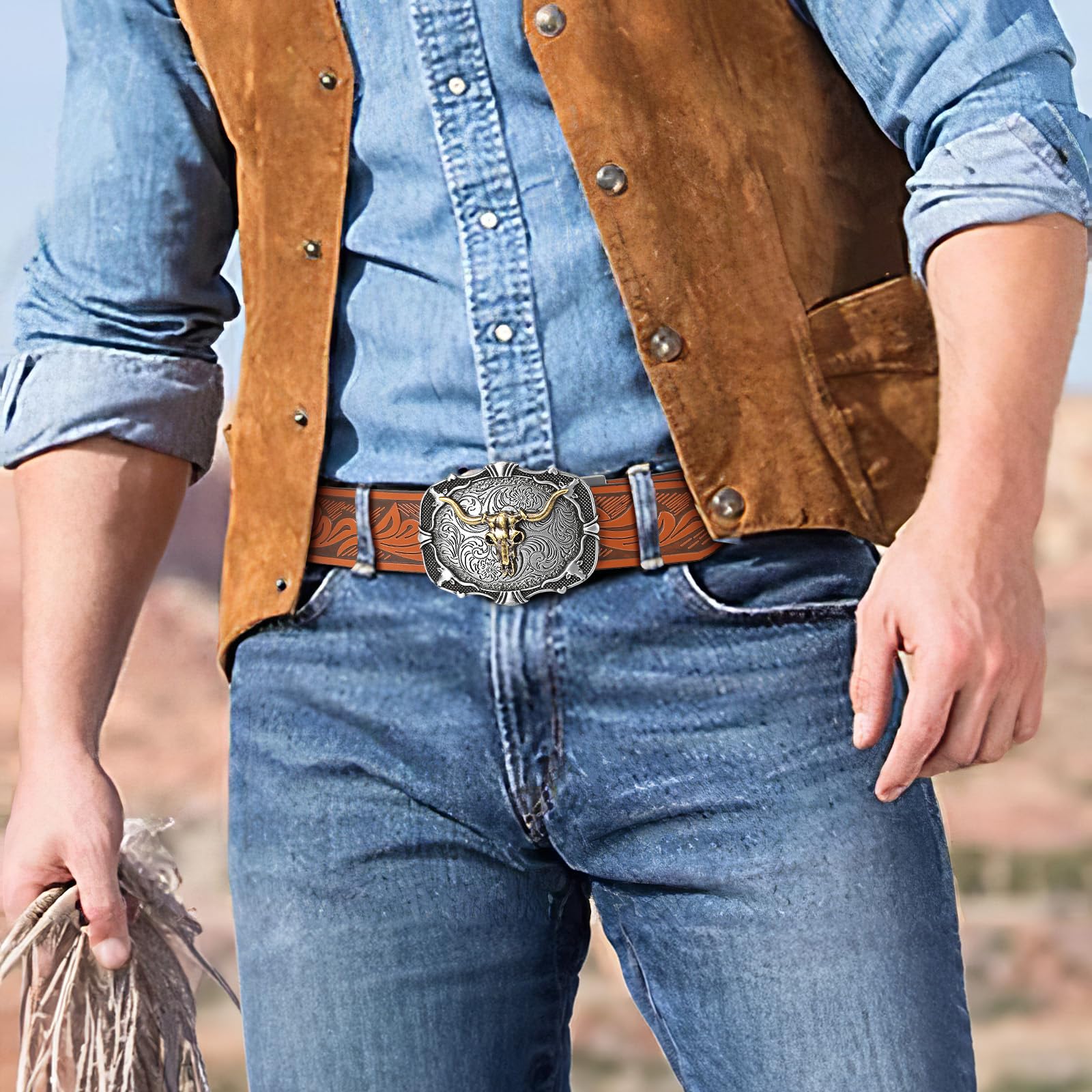 Unisex Automatic Western Belt - JASGOOD OFFICIAL