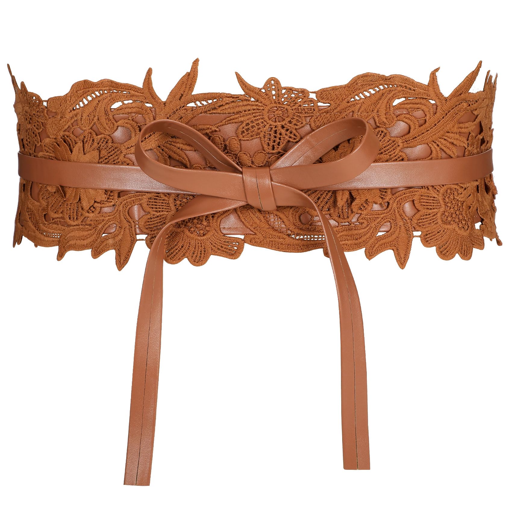 Bow-Tie Wrap Up Cinch Wide Belt