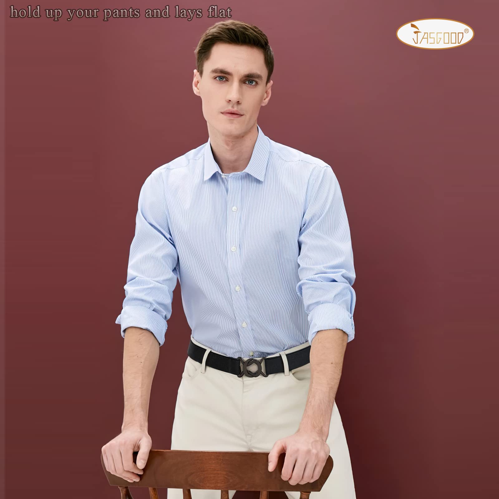 2-Pack No Show Stretch Web Belt