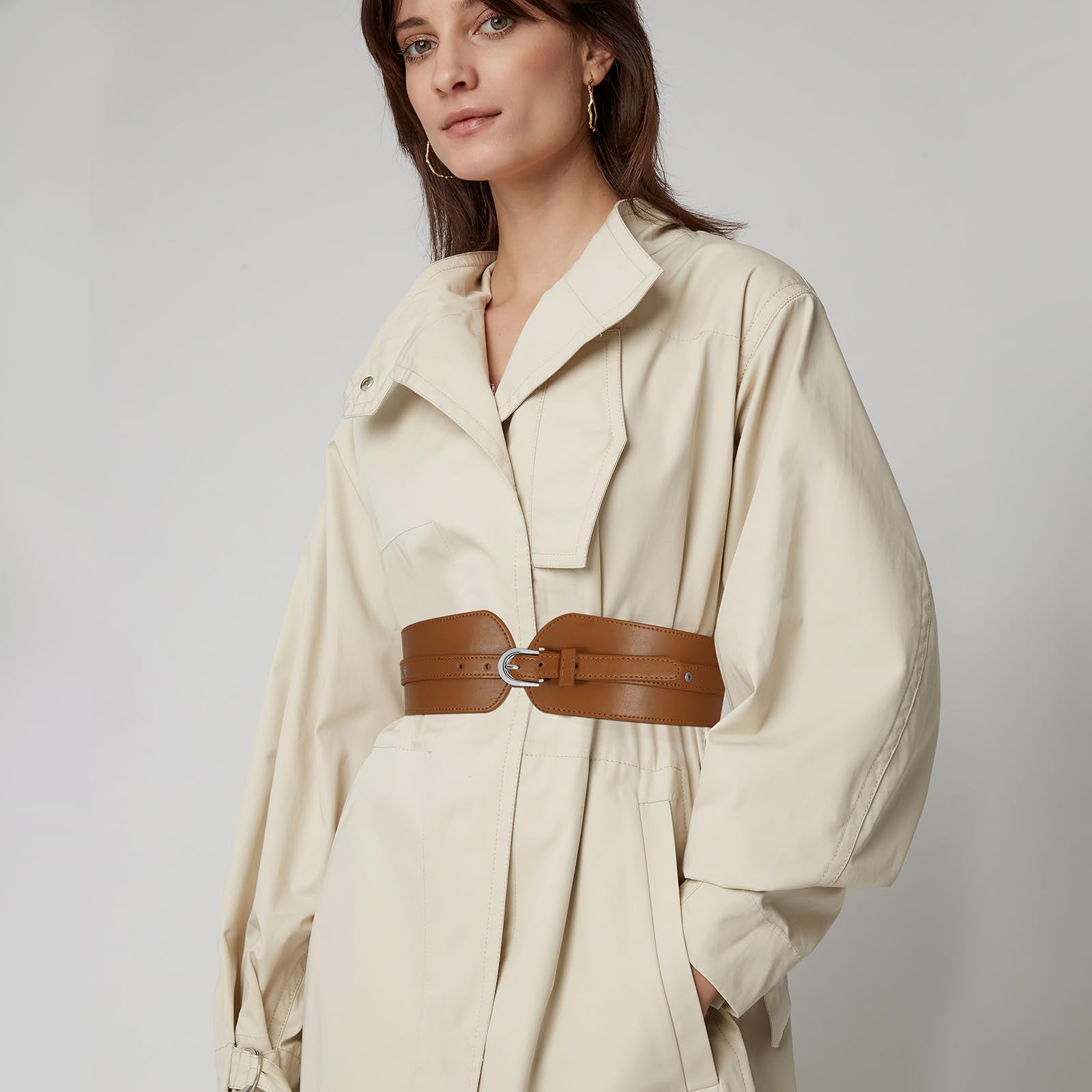 Gold Buckle Stretchy Outfit Belt - JASGOOD OFFICIAL