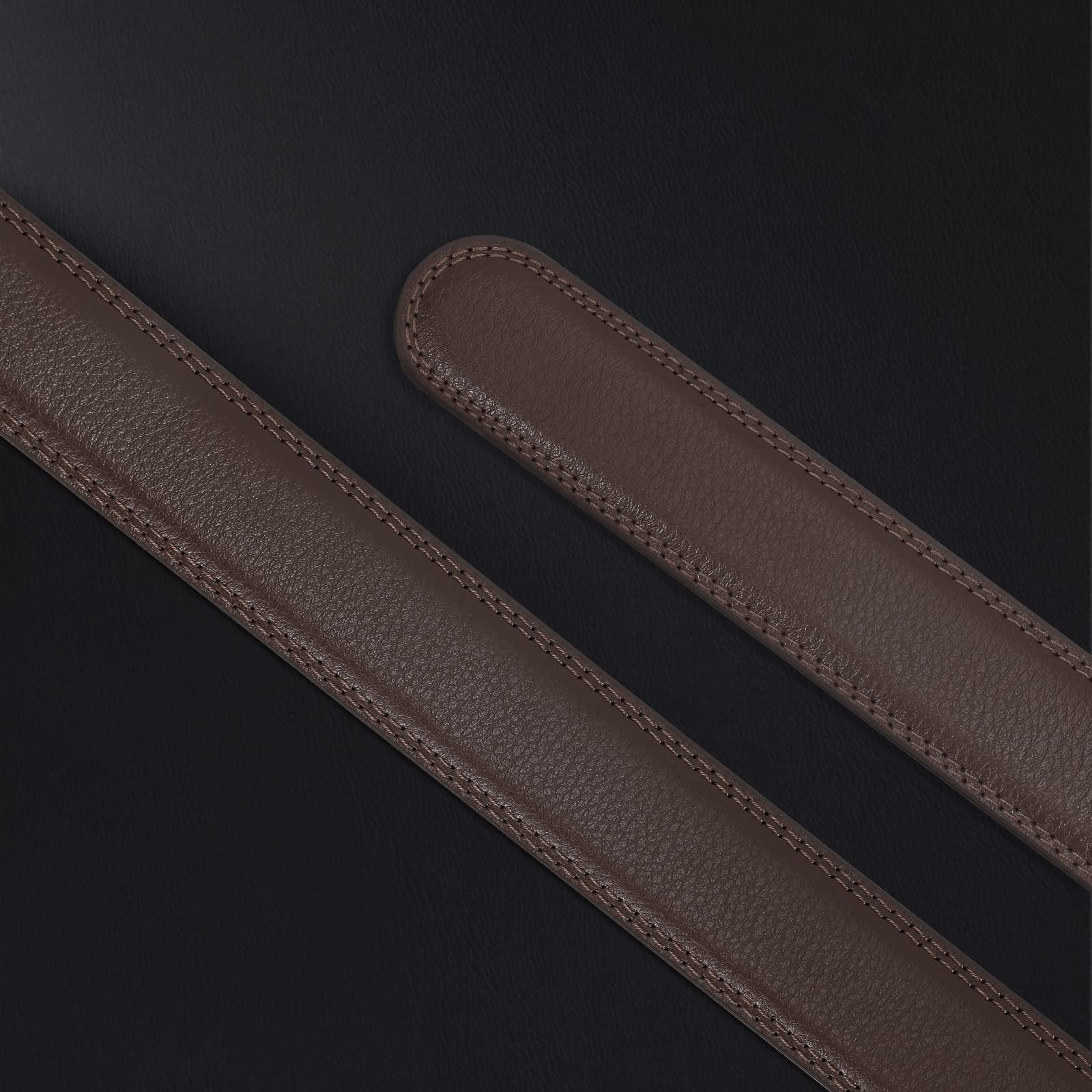 Leather Belt Strap 30mm/1.18" Replacement Without Buckle