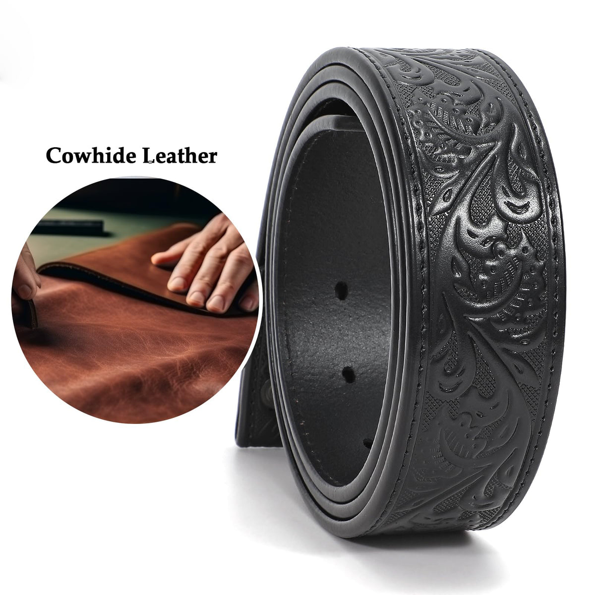 Unisex Western Belt Vintage Country Belts