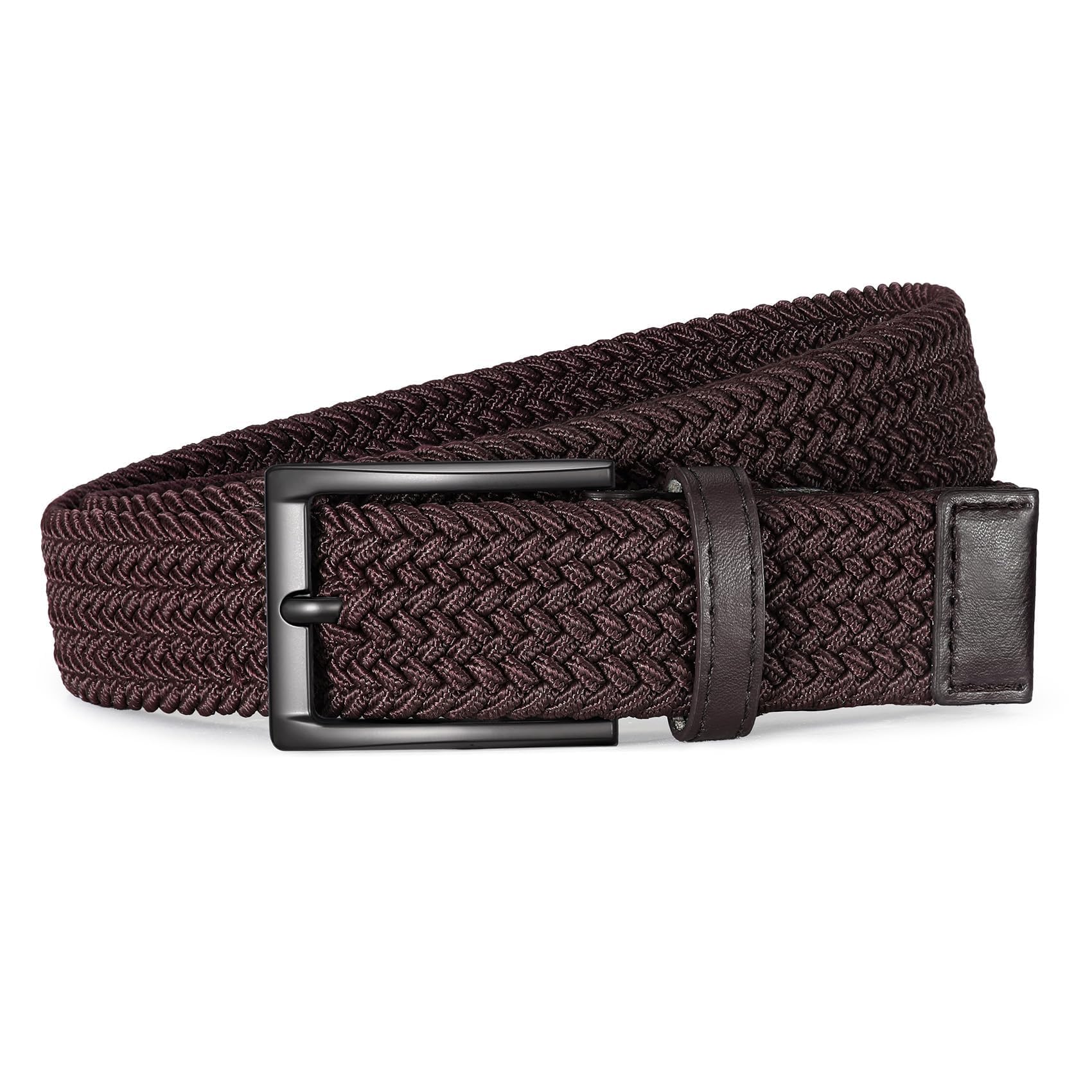 Braided Stretch Golf Belt for Men Women