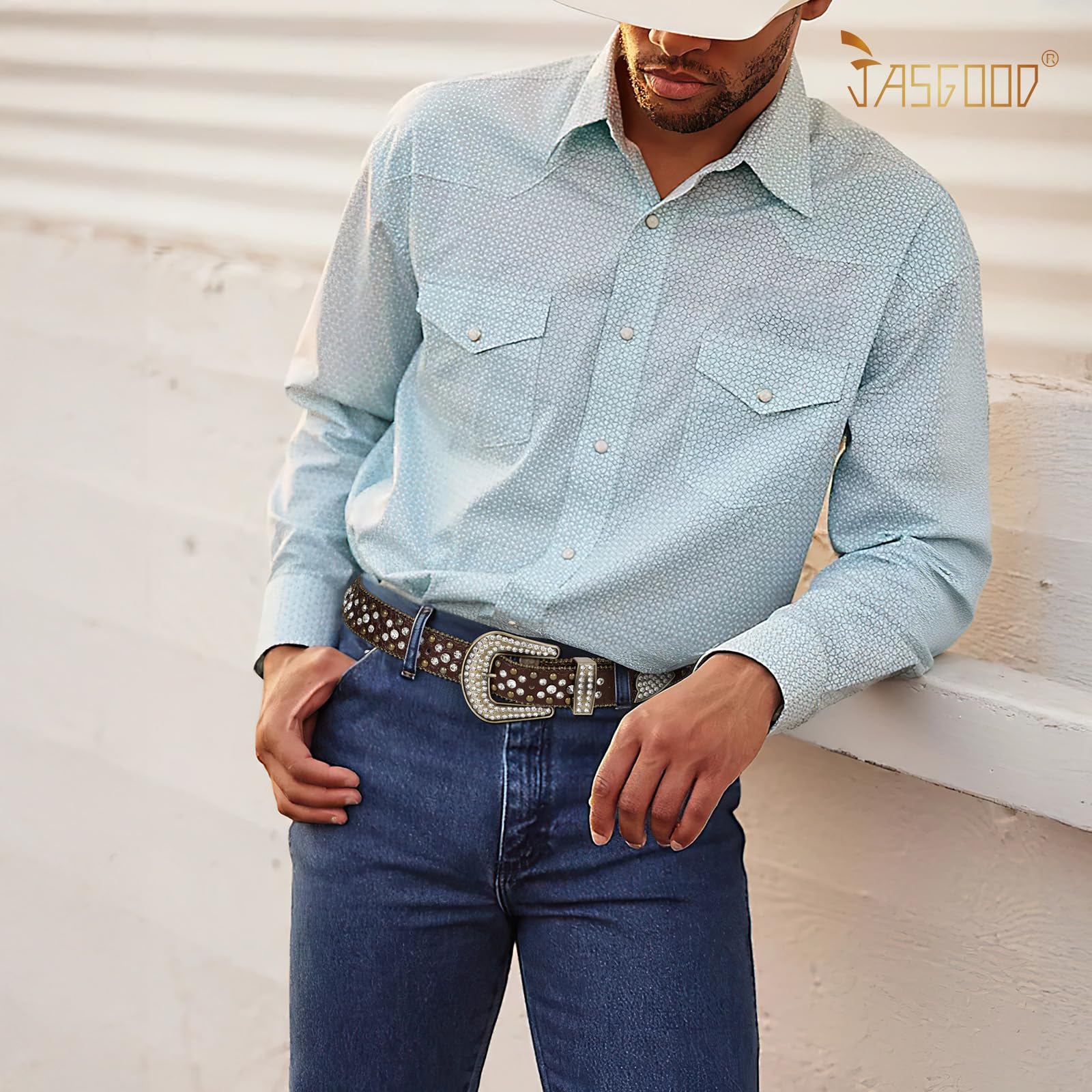 Cowgirl Studded Rhinestone Bling Belt