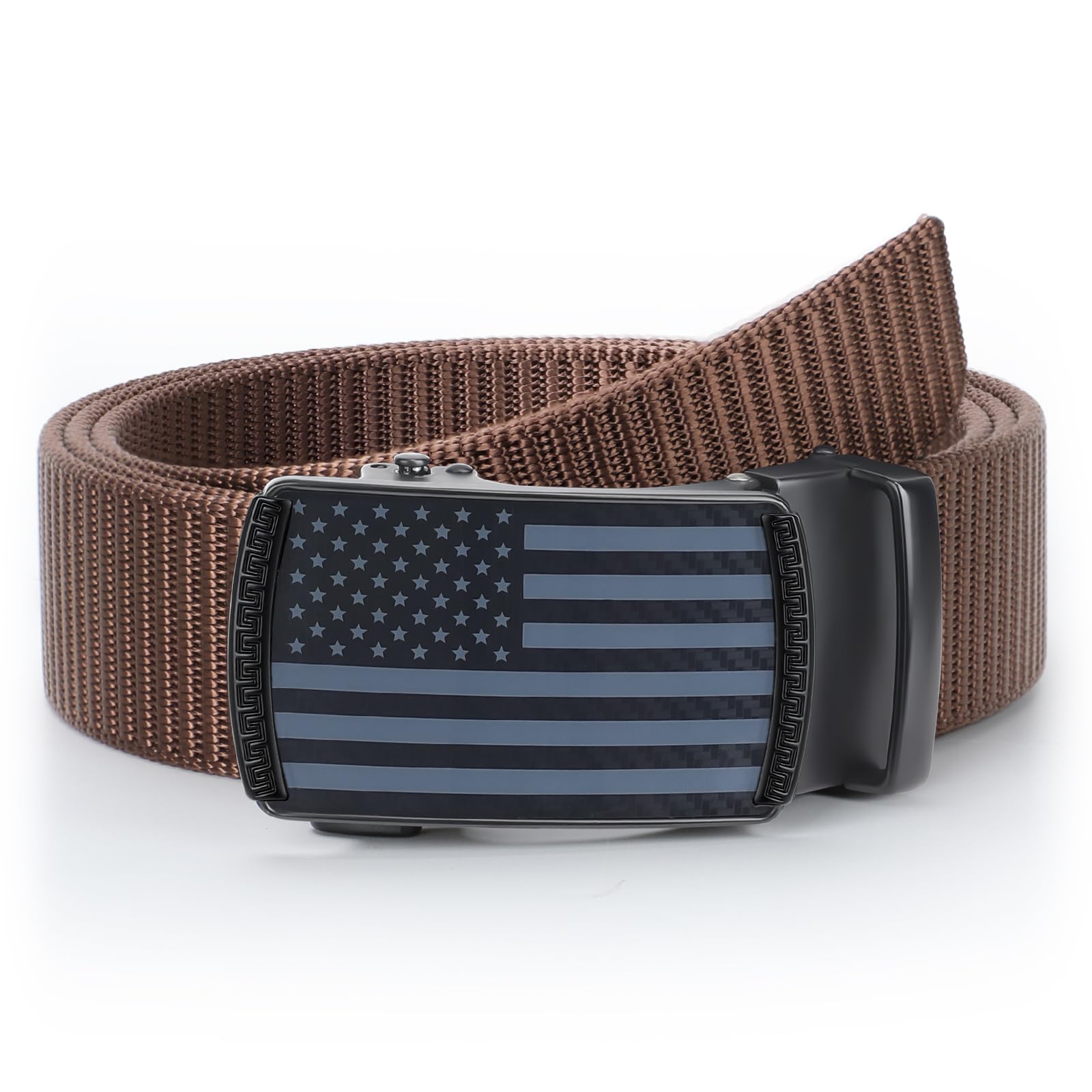 Mens Ratchet Tactical Nylon Belts