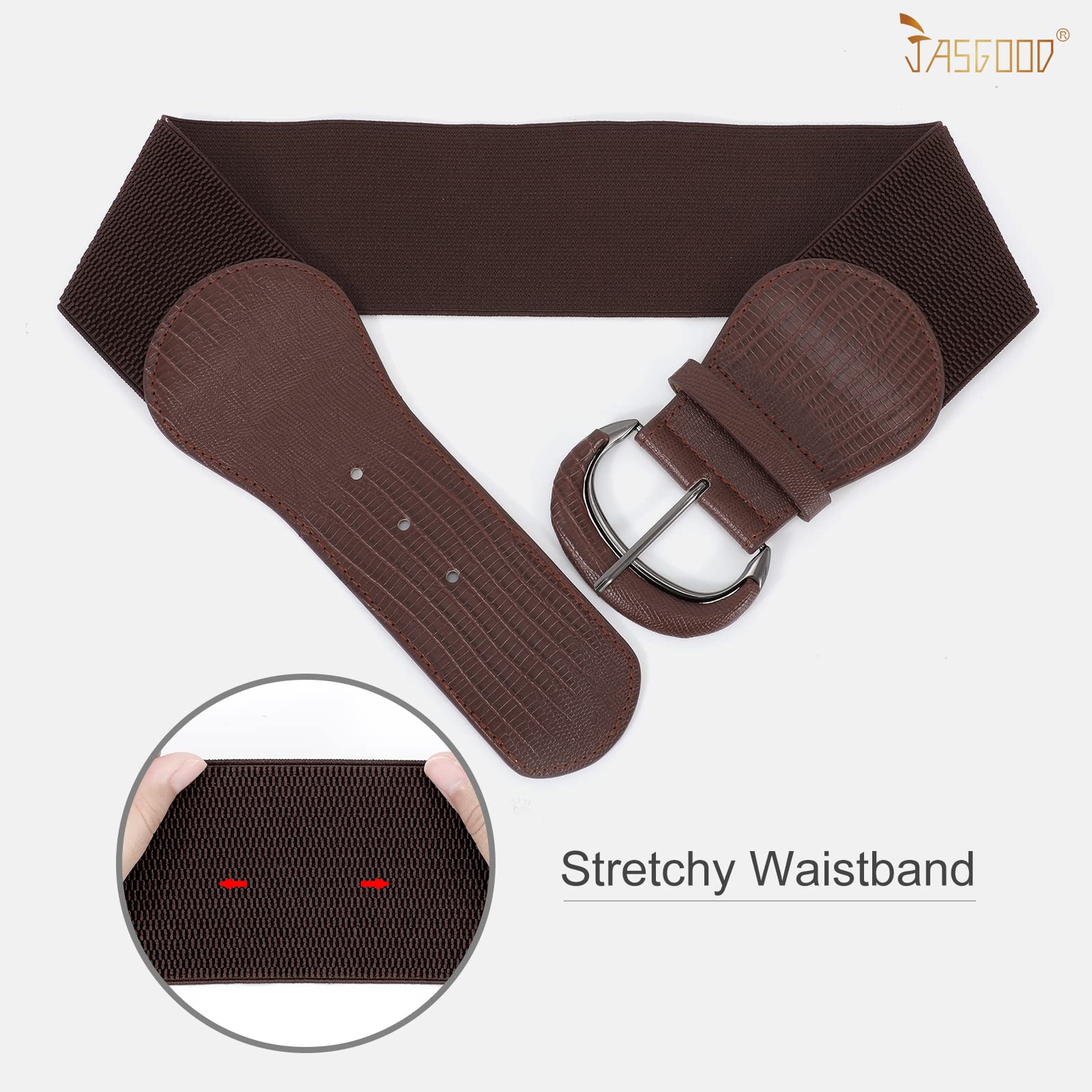 Women Stretchy Wide Waist Belt