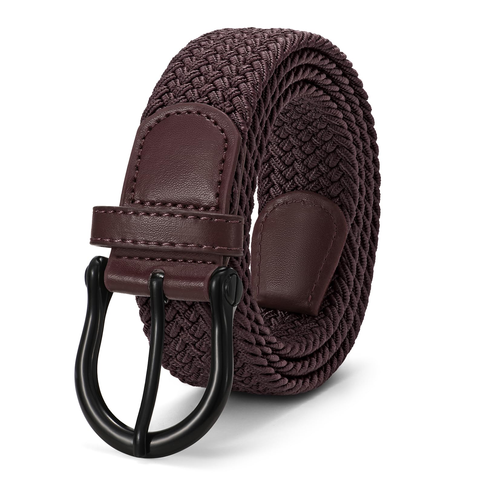 Women Stretch Braided Woven Belt For Men