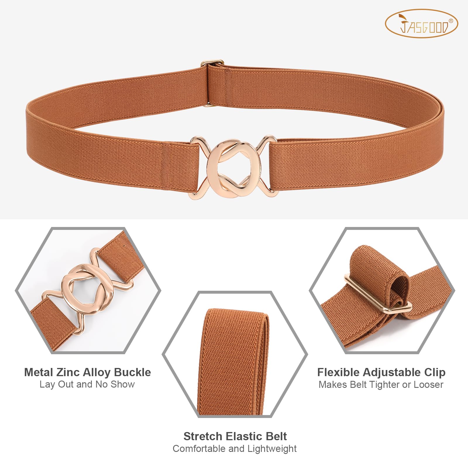 2-Pack No Show Stretch Web Belt