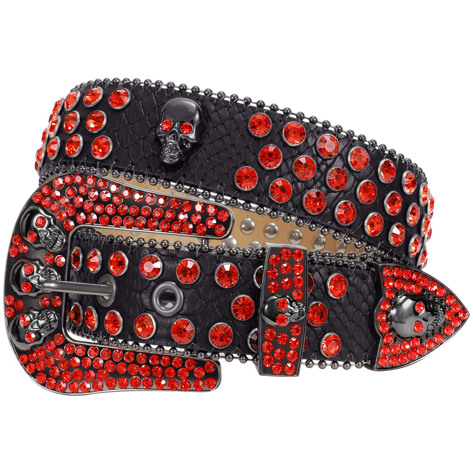 Skull Rhinestone Belt - JASGOOD OFFICIAL