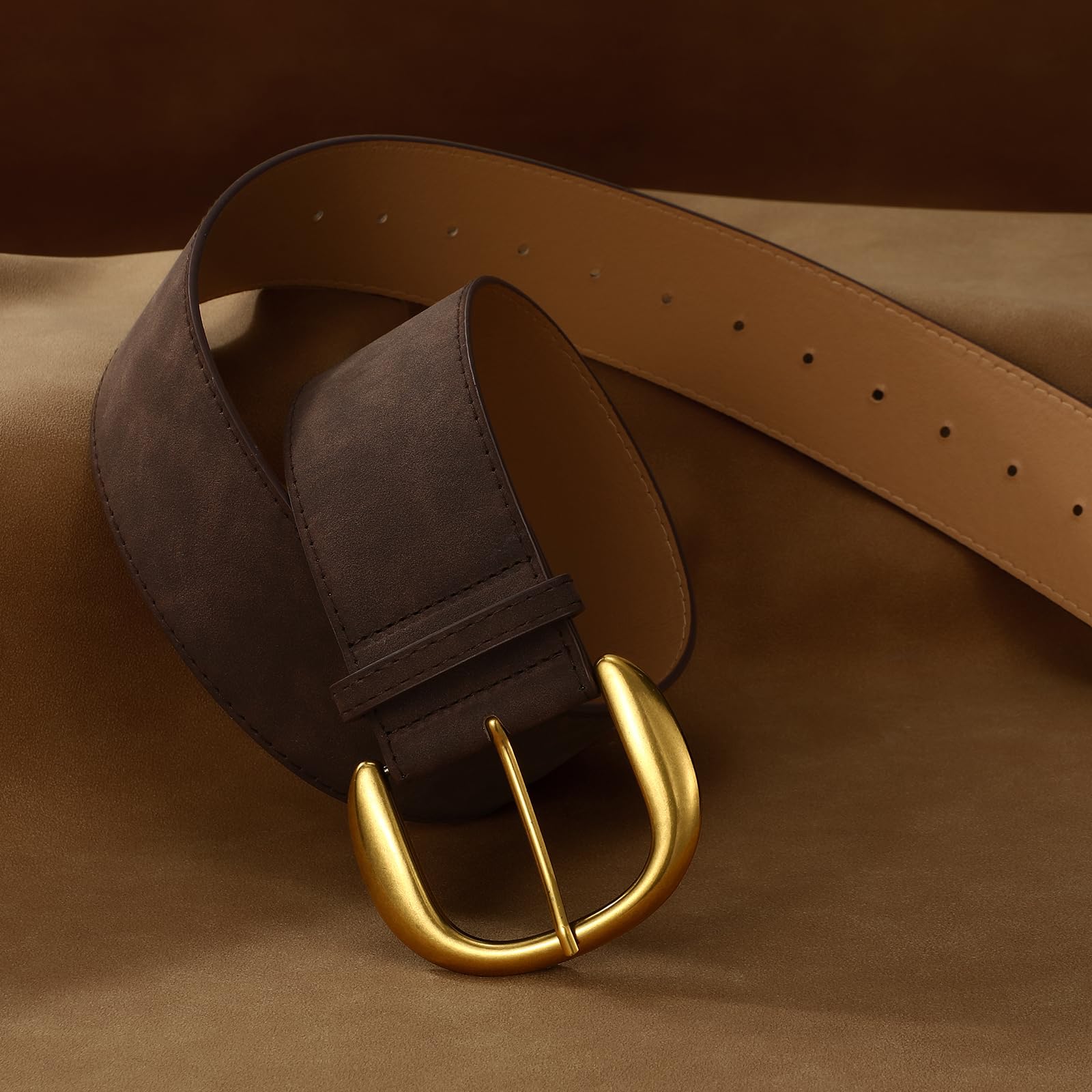 Suede Wide Belt For Lady - JASGOOD OFFICIAL