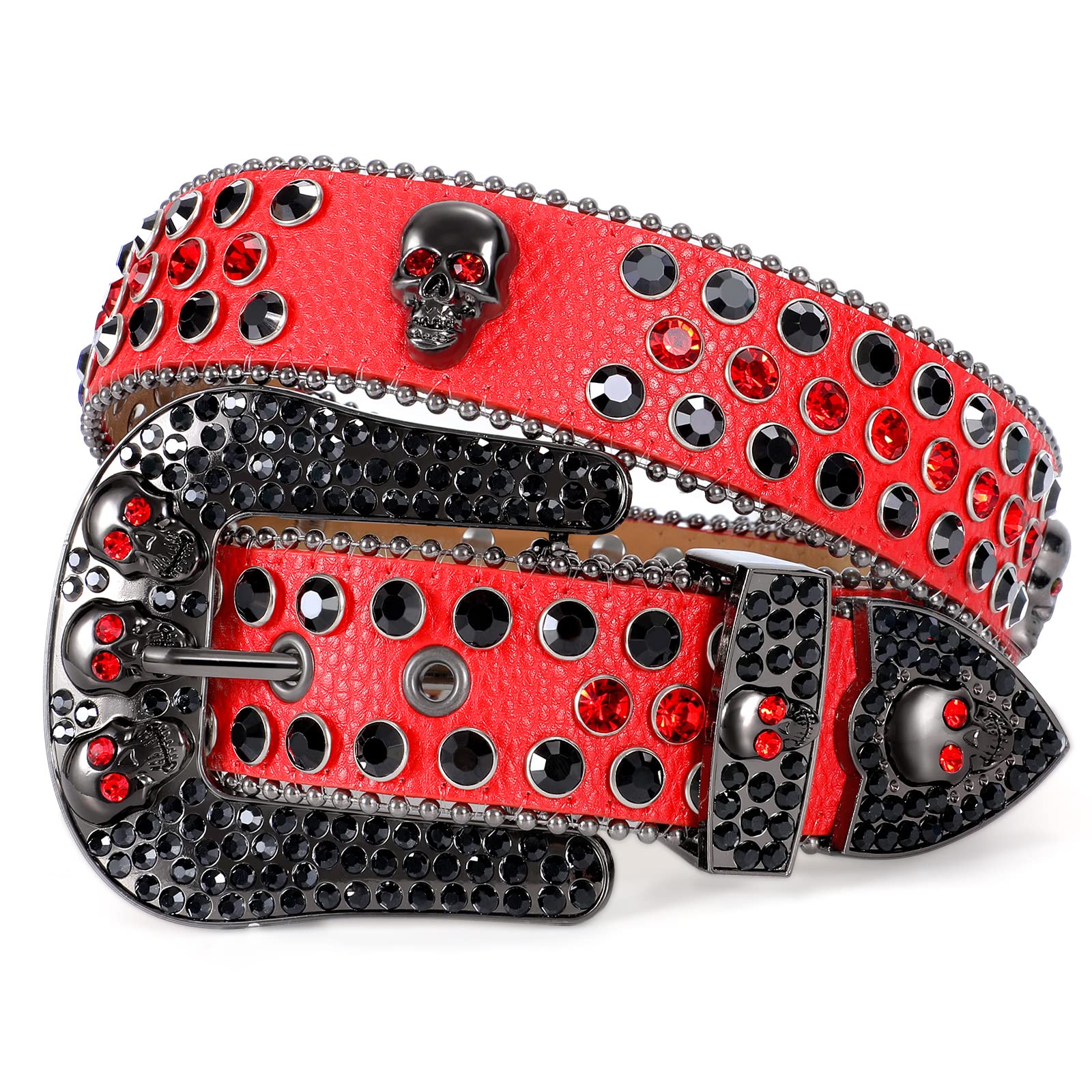 Skull Rhinestone Belt - JASGOOD OFFICIAL