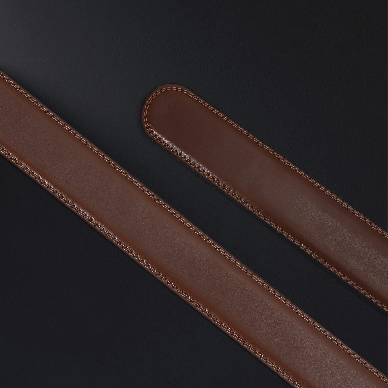 Leather Belt Strap 30mm/1.18" Replacement Without Buckle