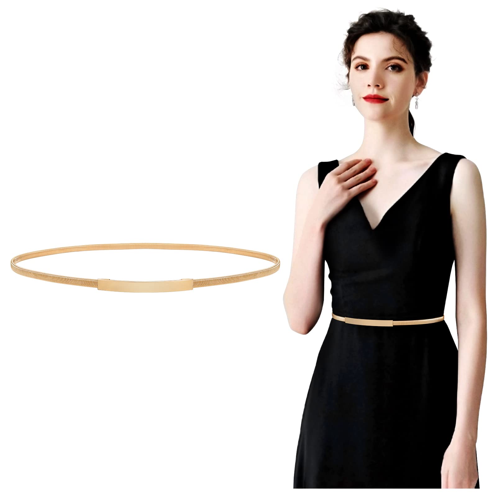 Elastic Metal Chain Waist Belt