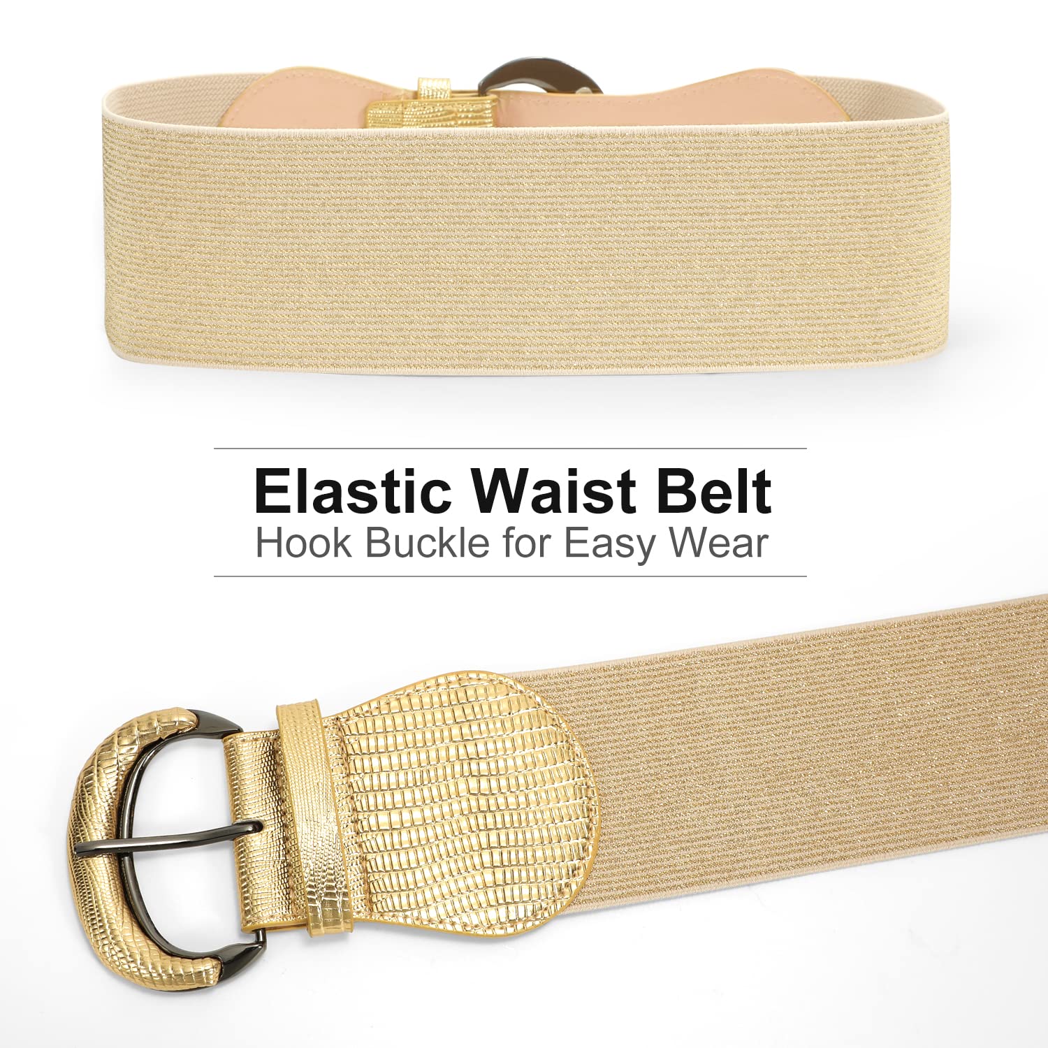Women Stretchy Wide Waist Belt
