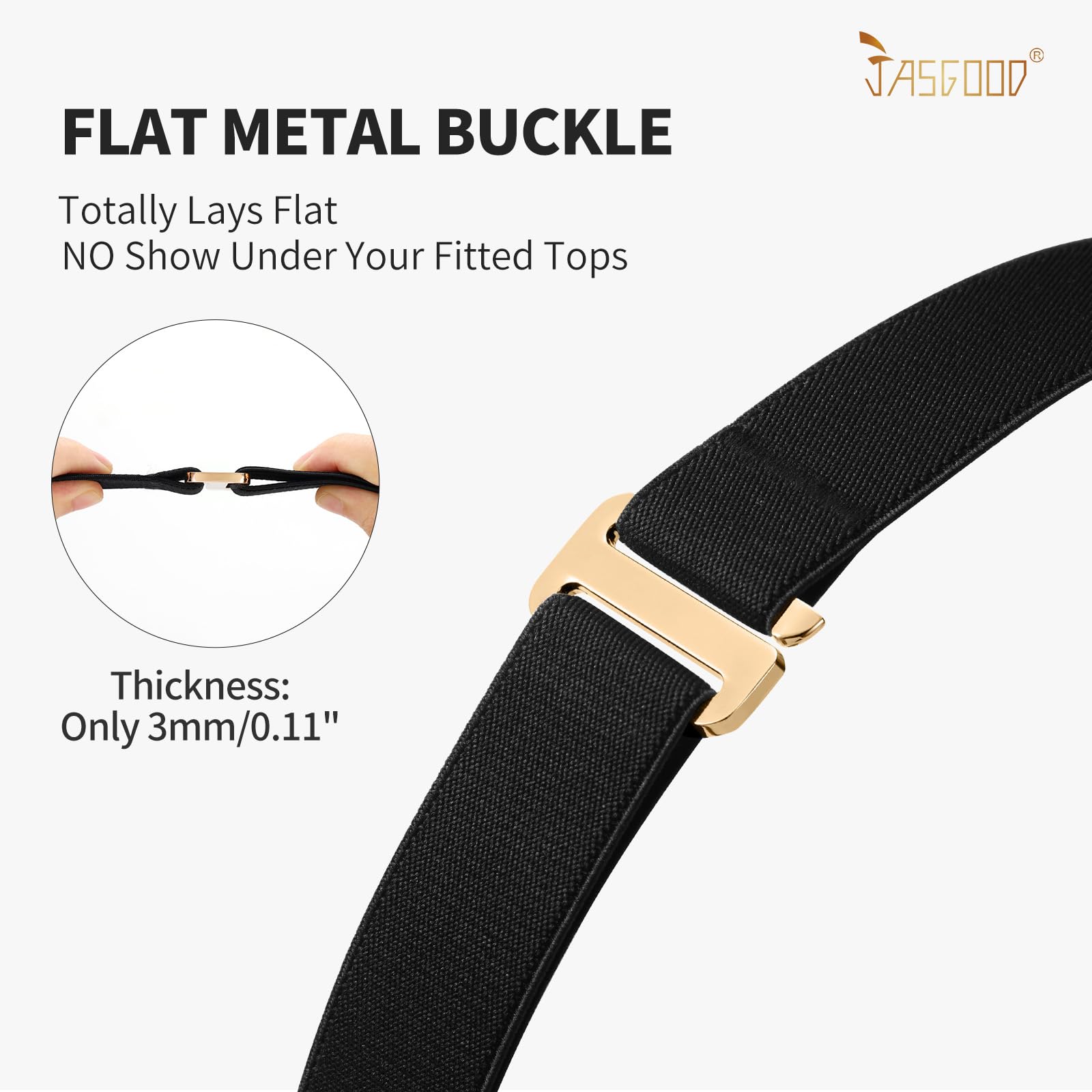 2PACK Crop Top Tuck Waist Band for T-Shirts