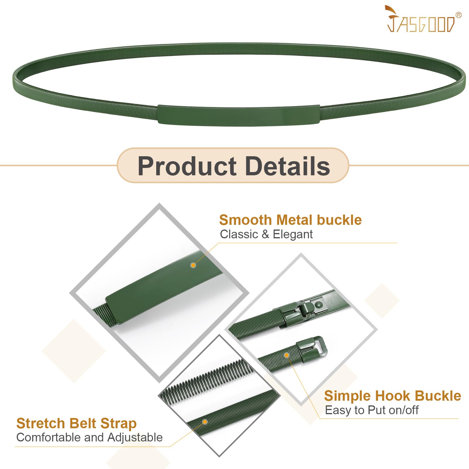 Elastic Metal Chain Waist Belt