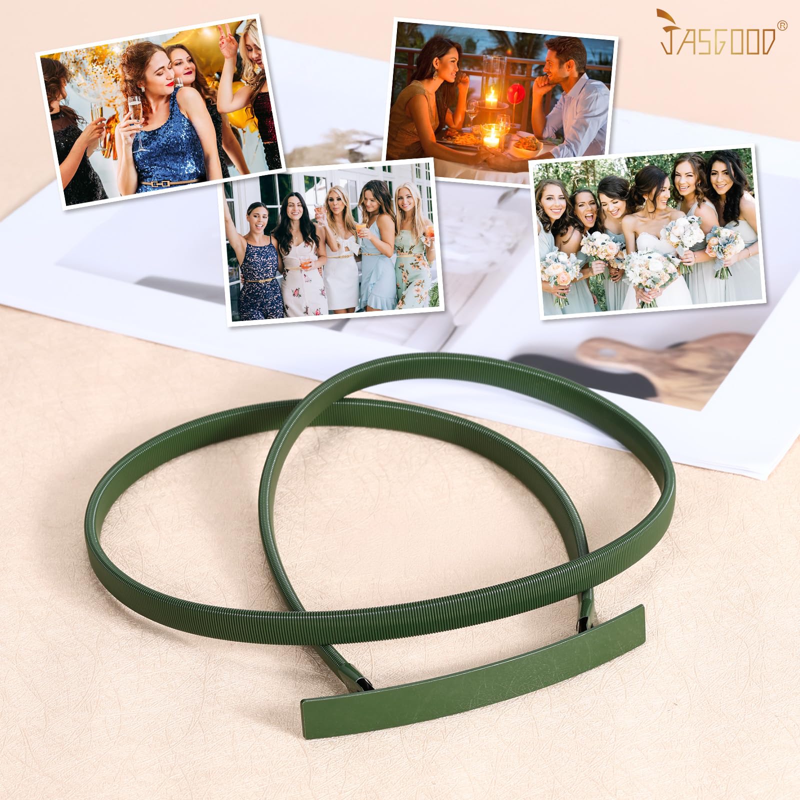 Elastic Metal Chain Waist Belt