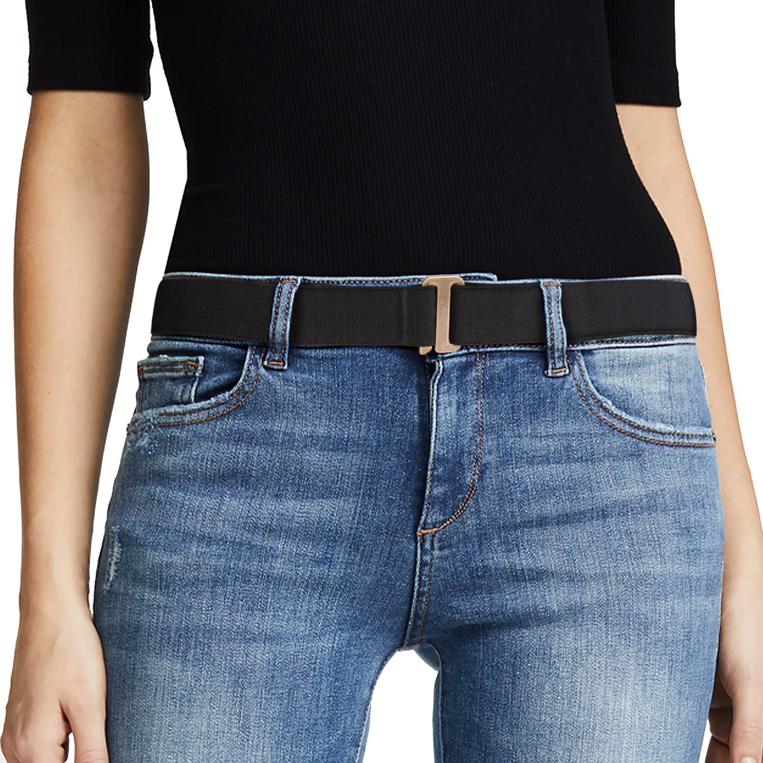 1-pack Invisible Elastic Web Strap Belt