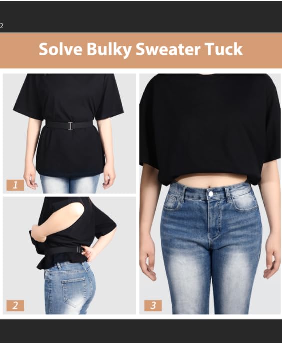 1-pack Invisible Elastic Web Strap Belt