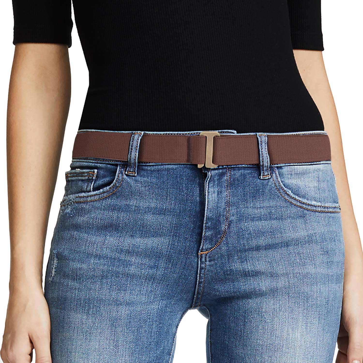 1-pack Invisible Elastic Web Strap Belt