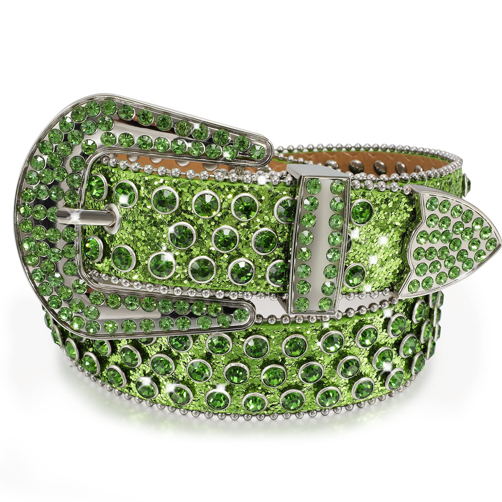 Studded Rhinestone Belts
