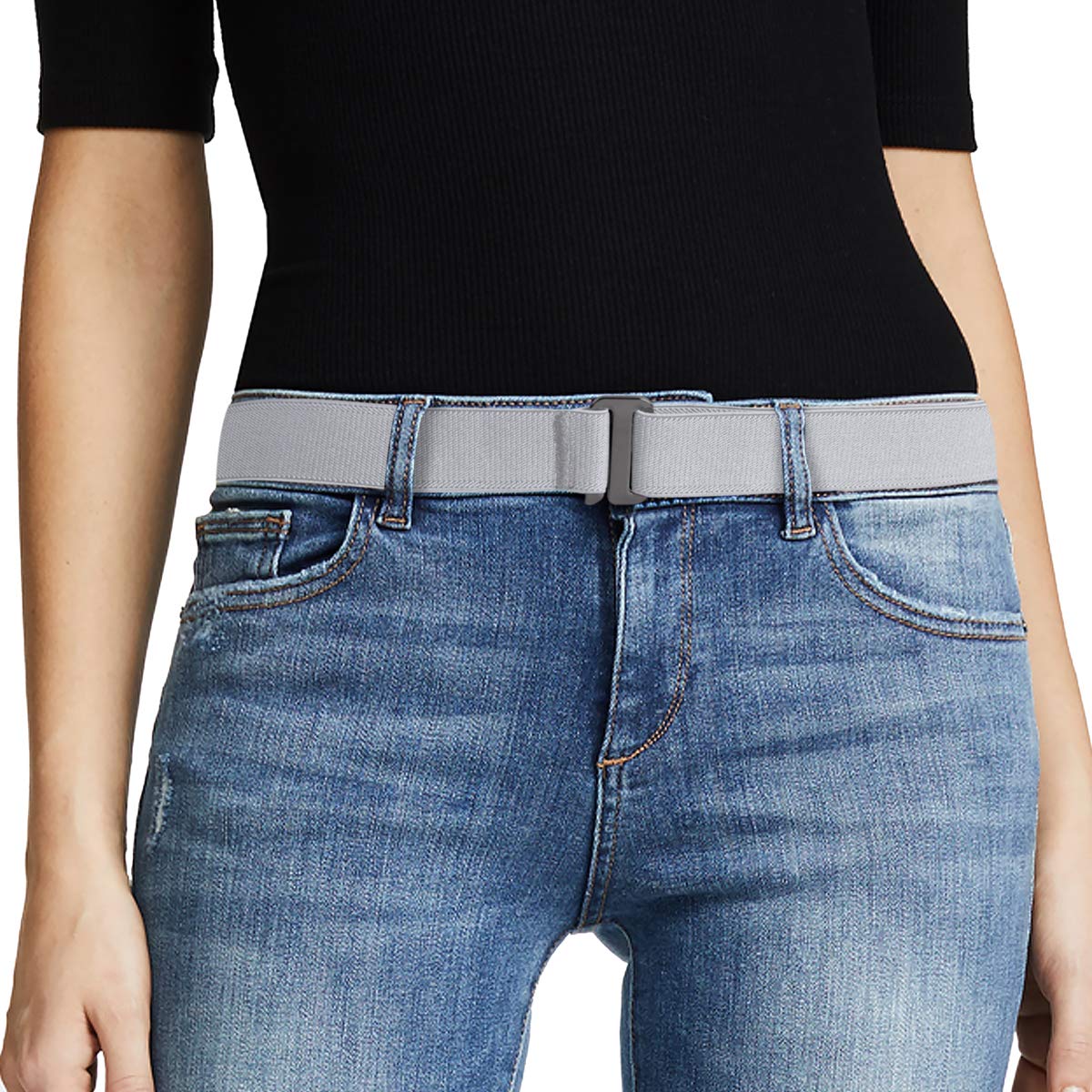 1-pack Invisible Elastic Web Strap Belt