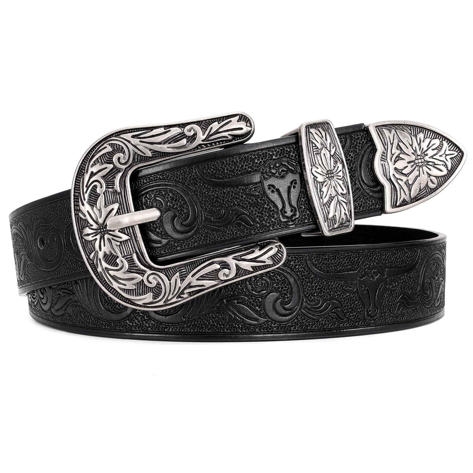 Vintage Western Design Belt for Pants Jeans Dresses - JASGOOD OFFICIAL