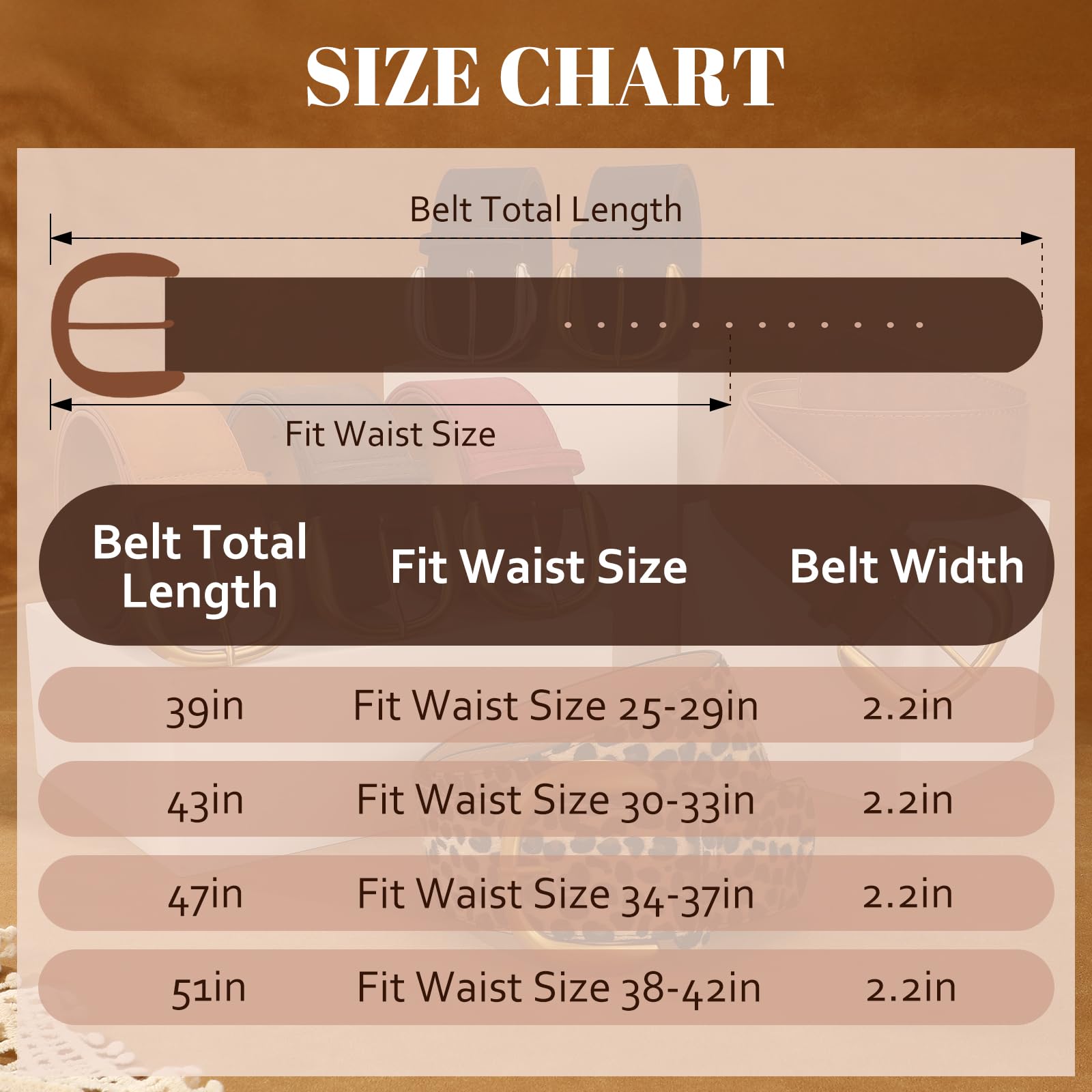 Suede Wide Belt For Lady - JASGOOD OFFICIAL