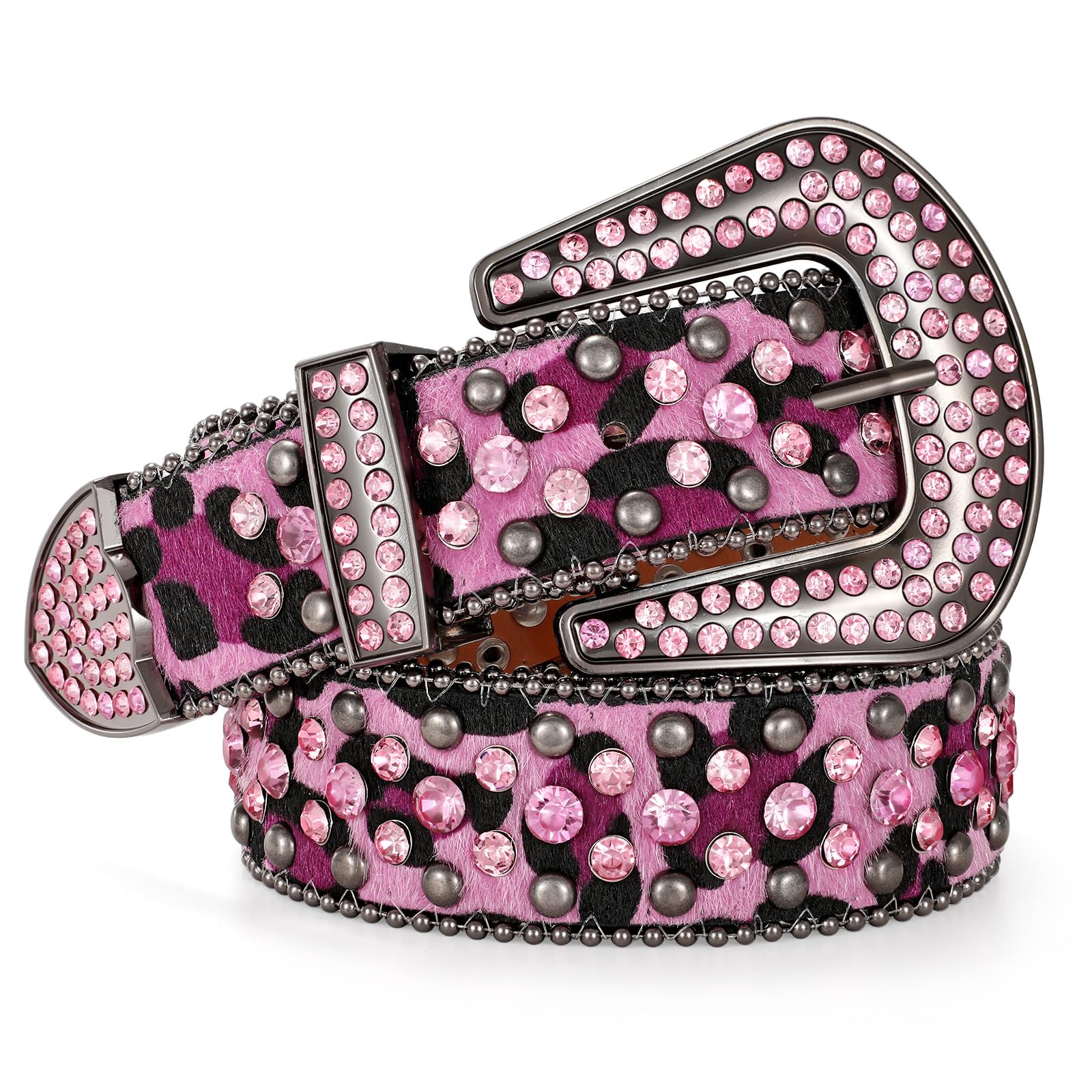 Cowgirl Studded Rhinestone Bling Belt