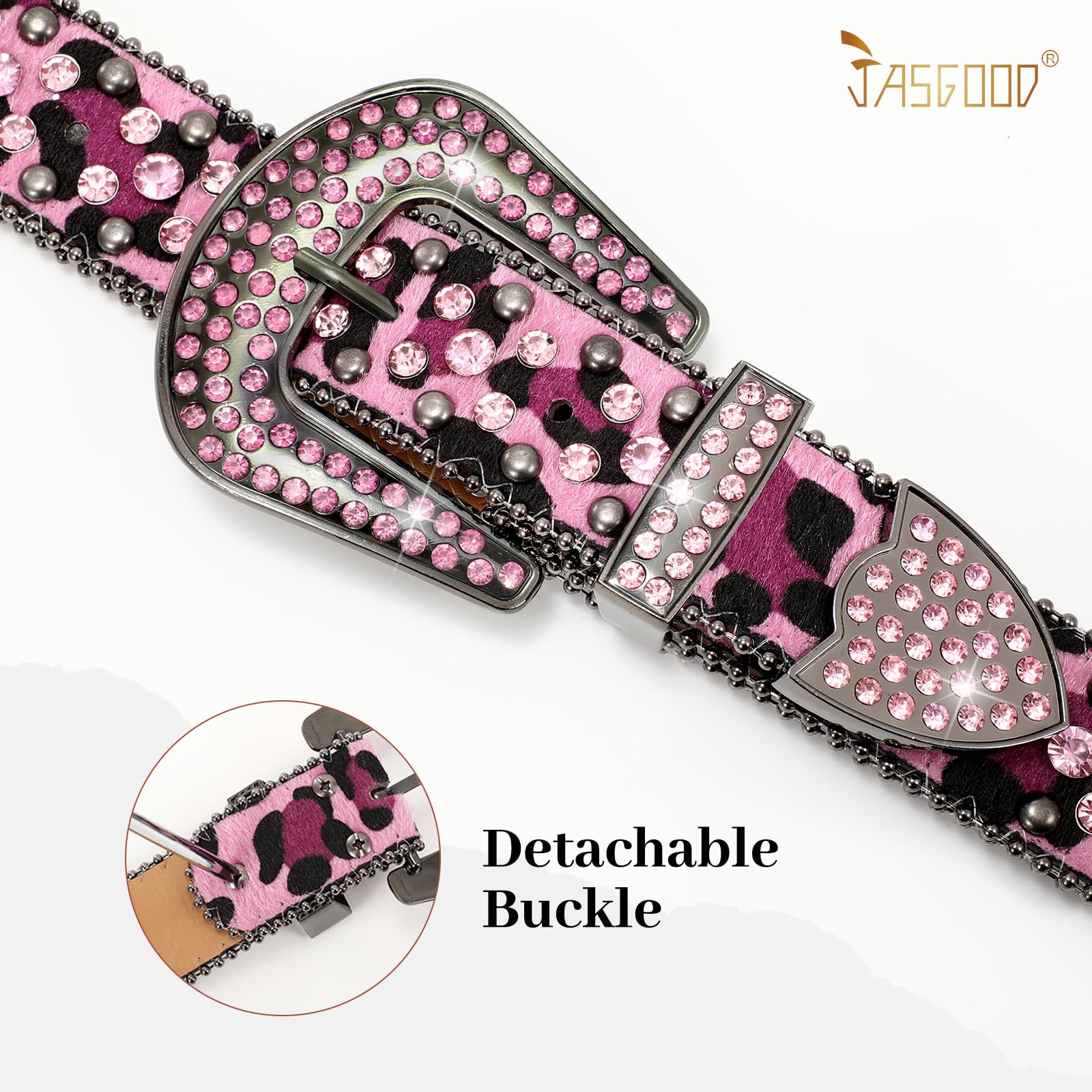 Cowgirl Studded Rhinestone Bling Belt