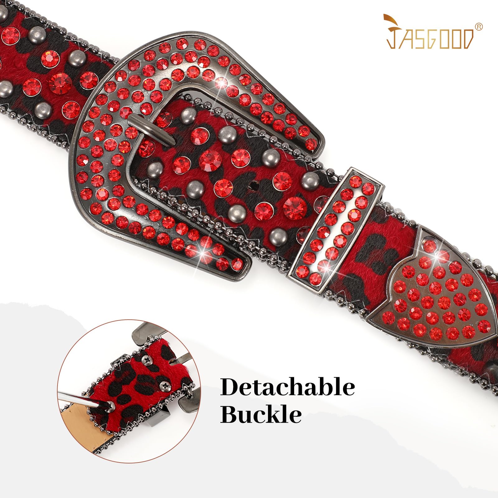 Cowgirl Studded Rhinestone Bling Belt