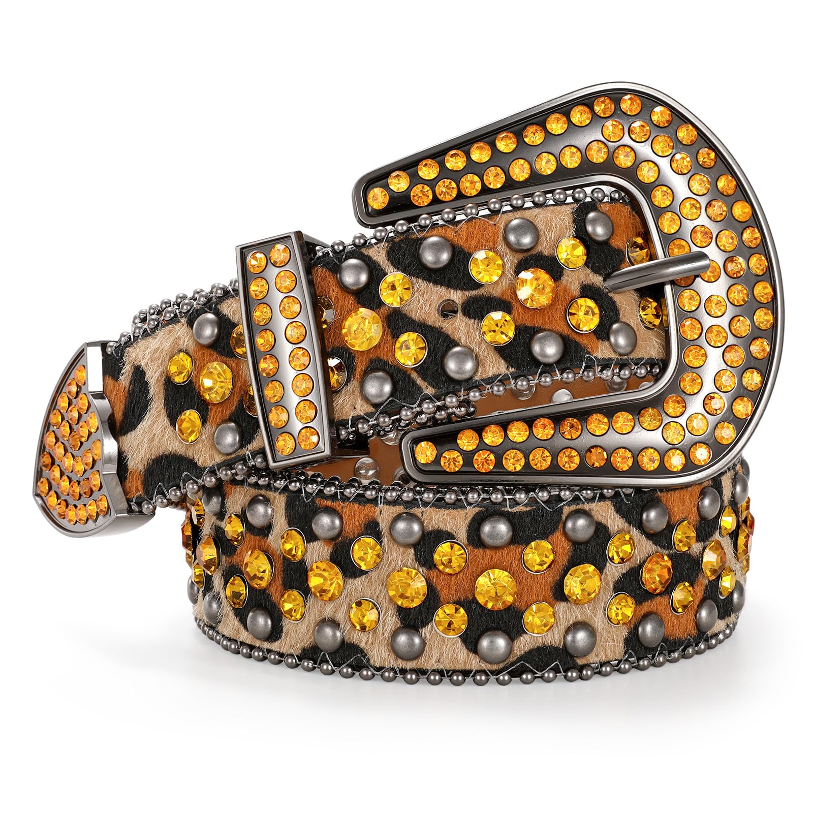 Cowgirl Studded Rhinestone Bling Belt
