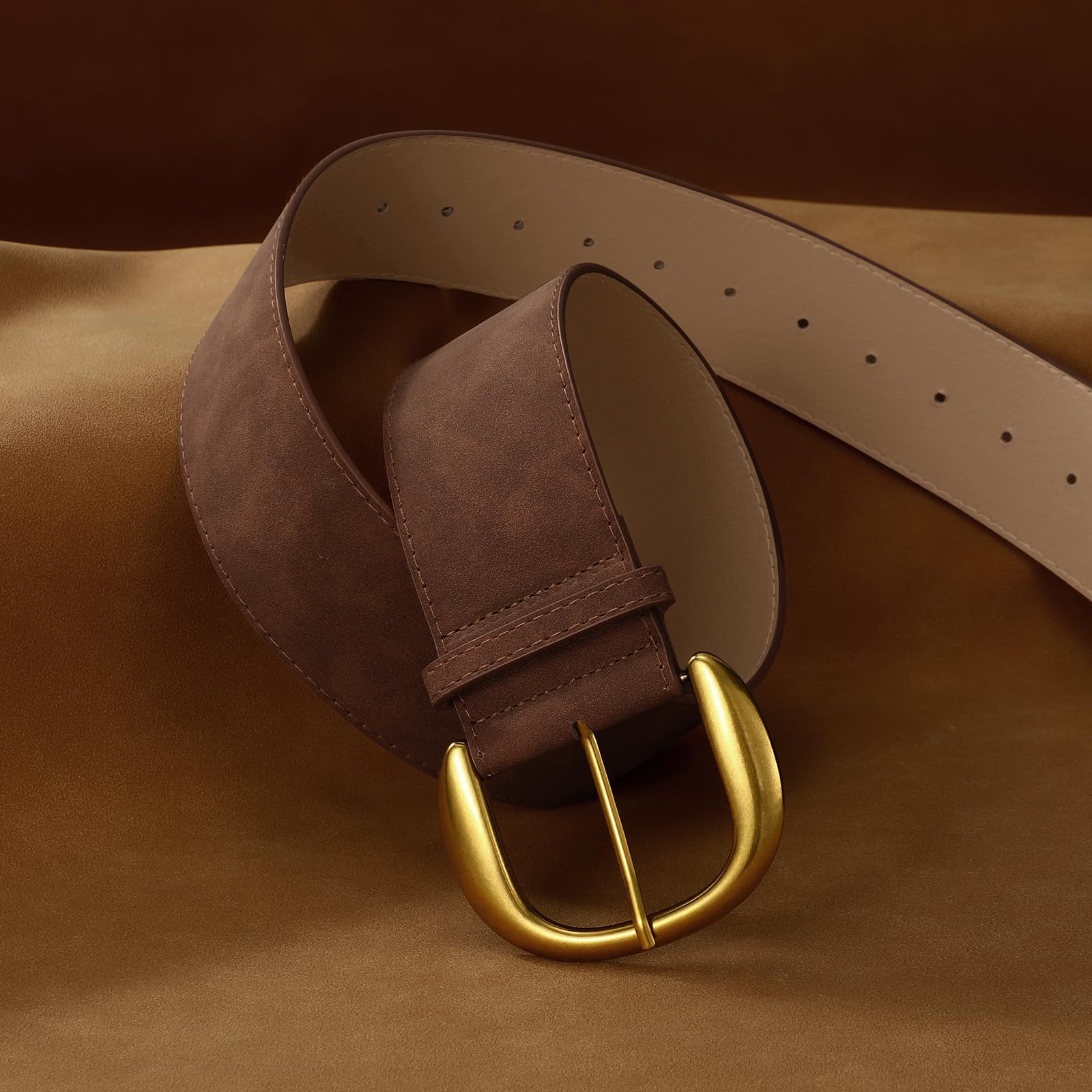 Suede Wide Belt For Lady - JASGOOD OFFICIAL