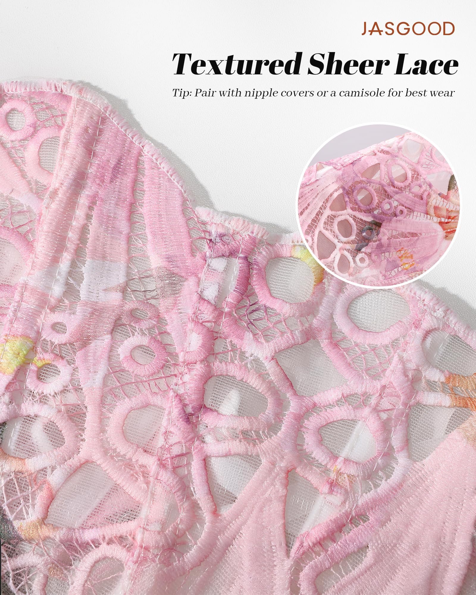 Lace Up Corset Bustier Top