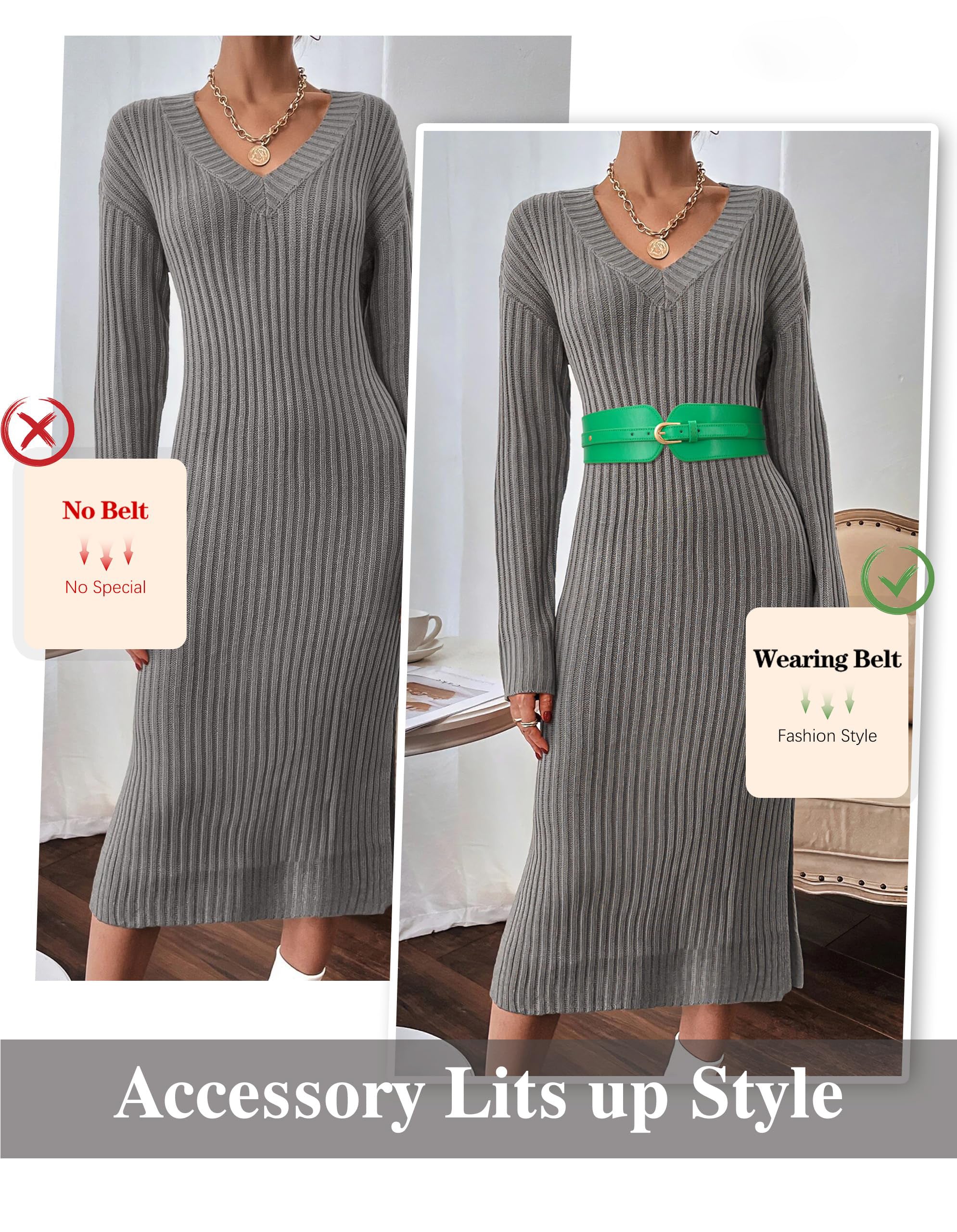 Gold Buckle Stretchy Outfit Belt - JASGOOD OFFICIAL