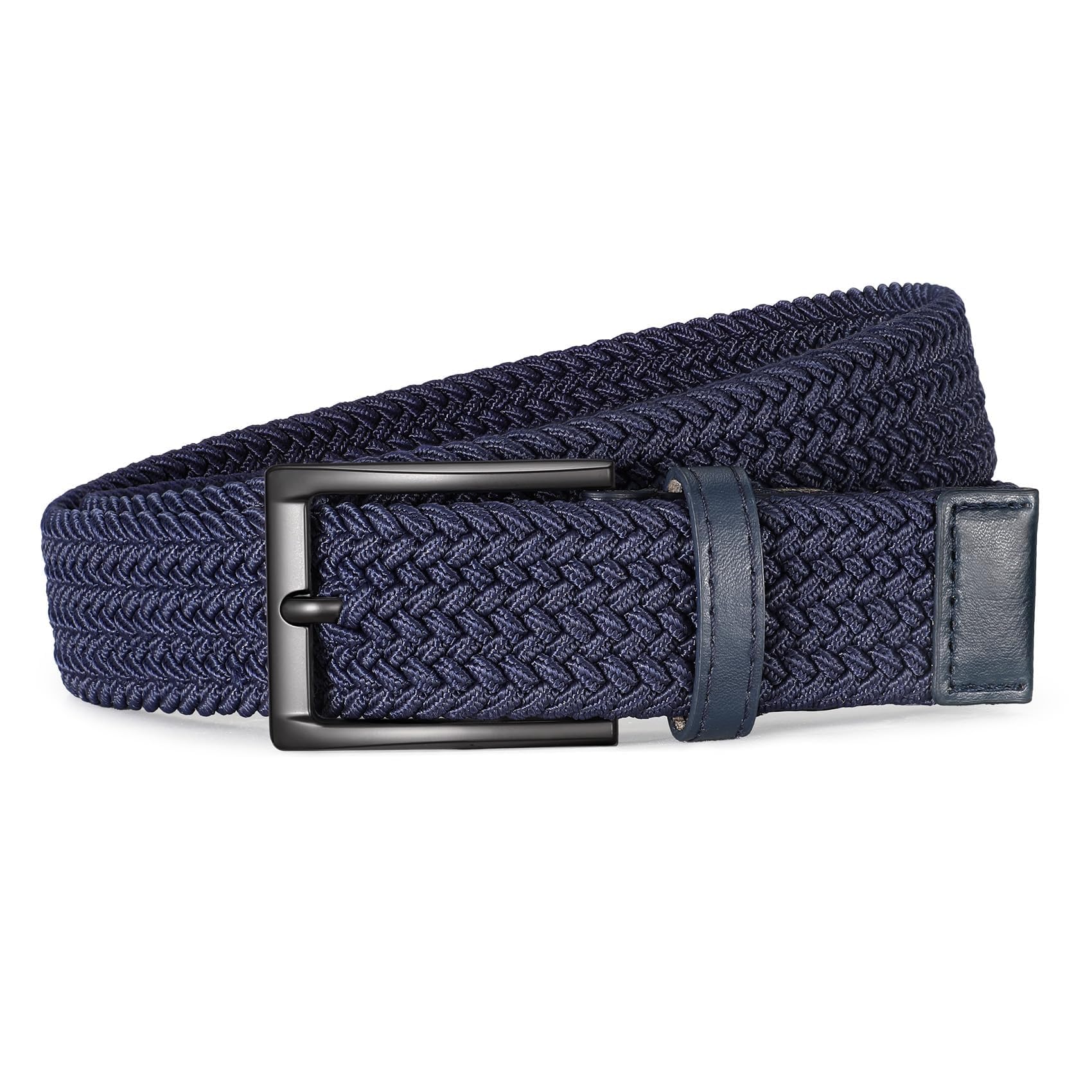 Braided Stretch Golf Belt for Men Women