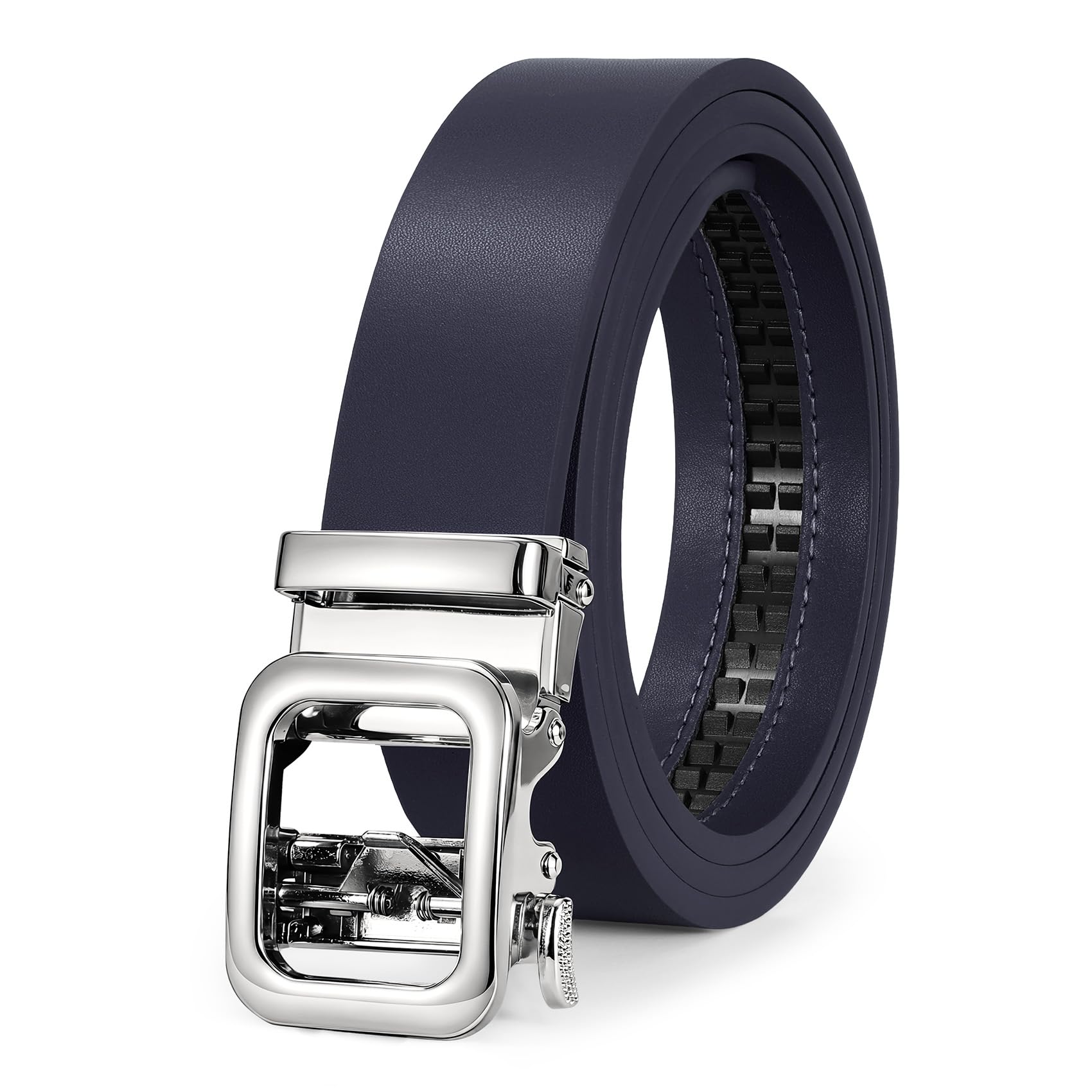 No Holes Ratchet Leather Belt for Women - JASGOOD OFFICIAL