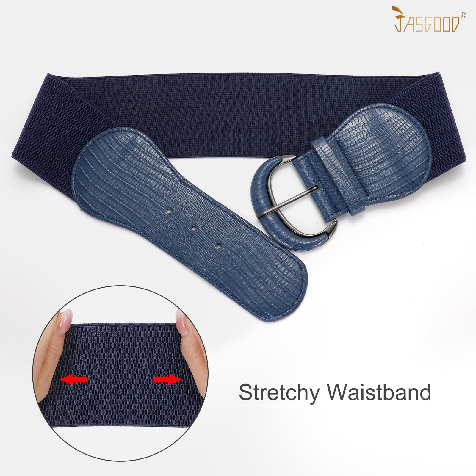 Women Stretchy Wide Waist Belt