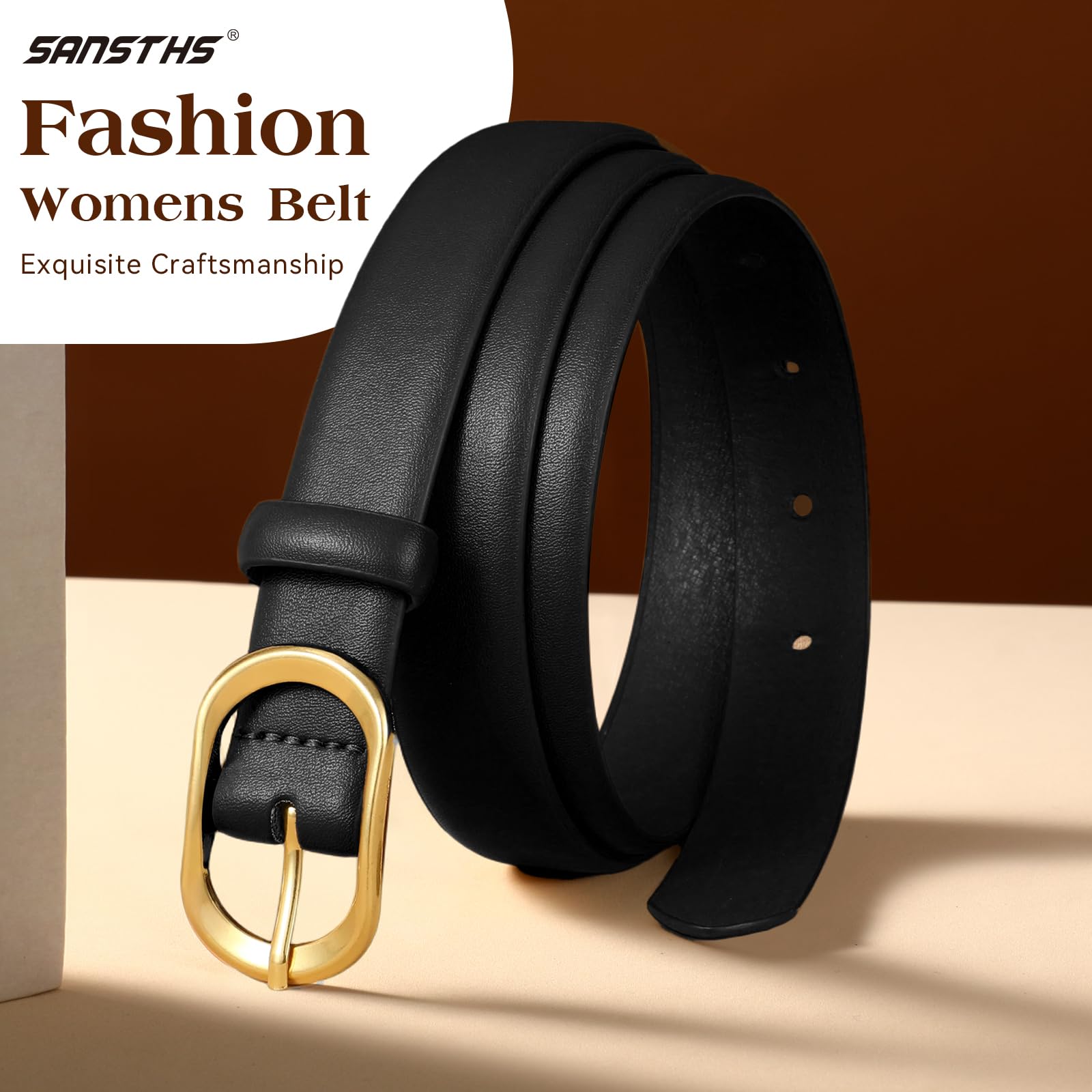 Adjustable Waist Belt for Women Daily Fashion