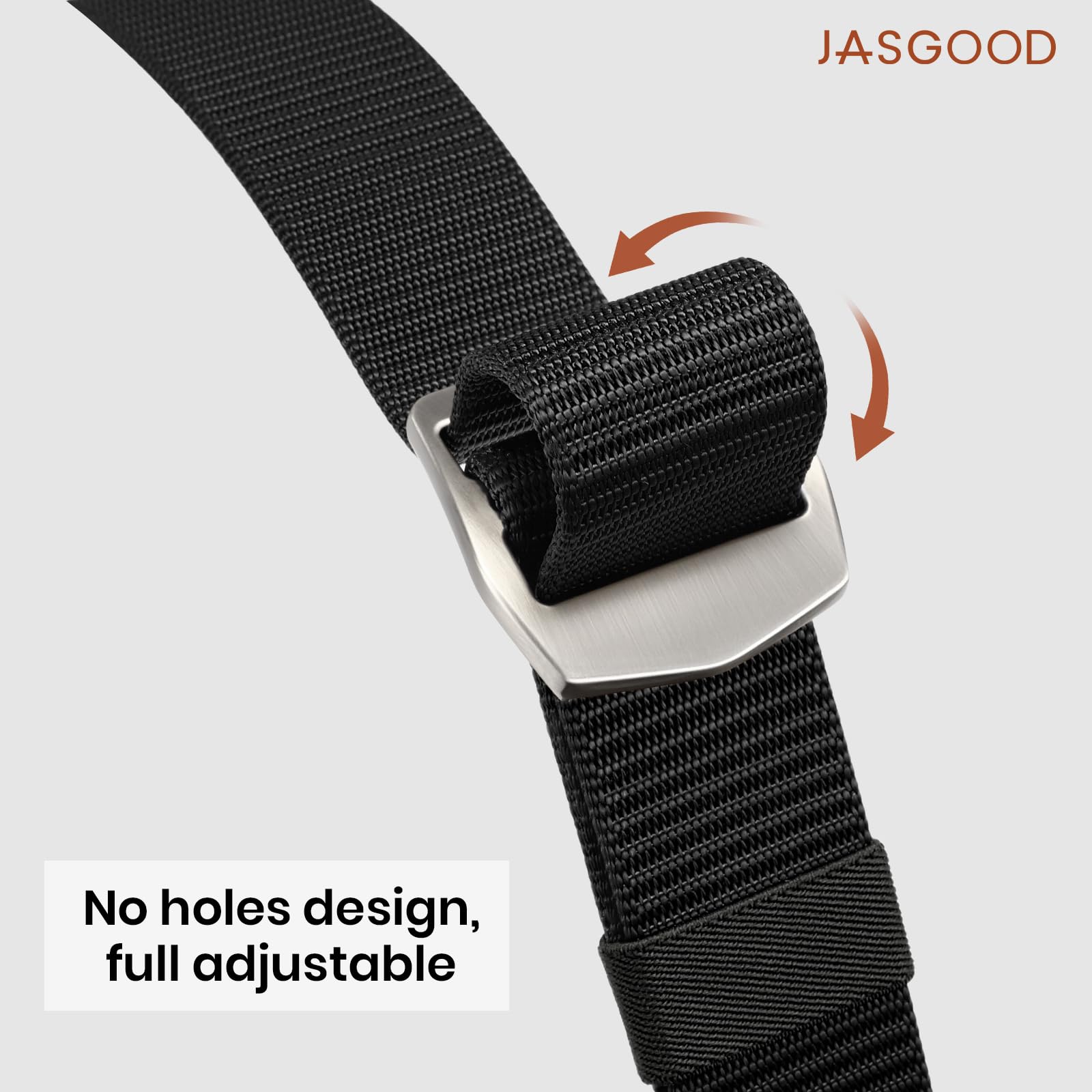 Heavy Duty Military-style Tactical Belt with Metal Buckle - JASGOOD OFFICIAL