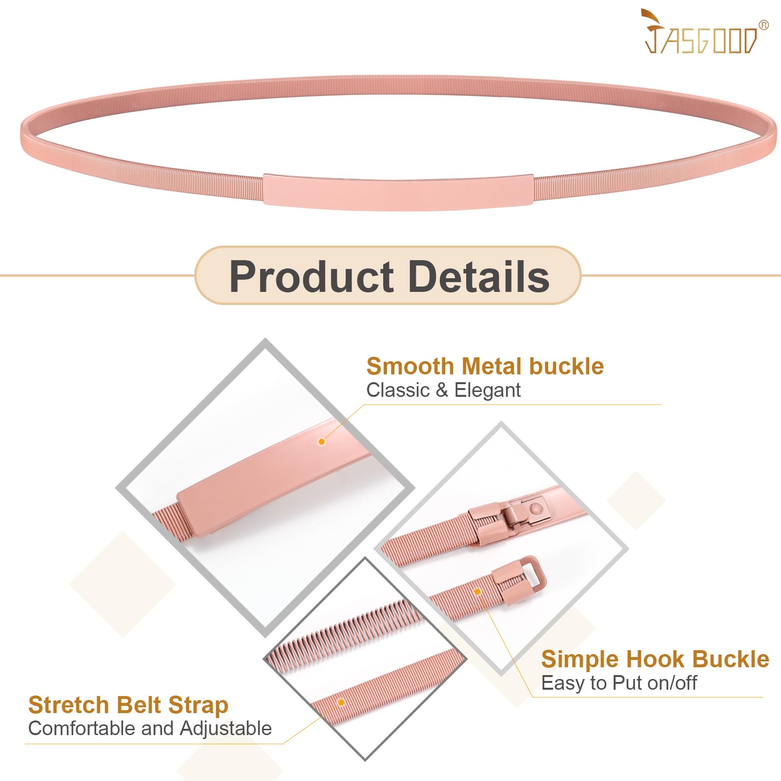 Elastic Metal Chain Waist Belt