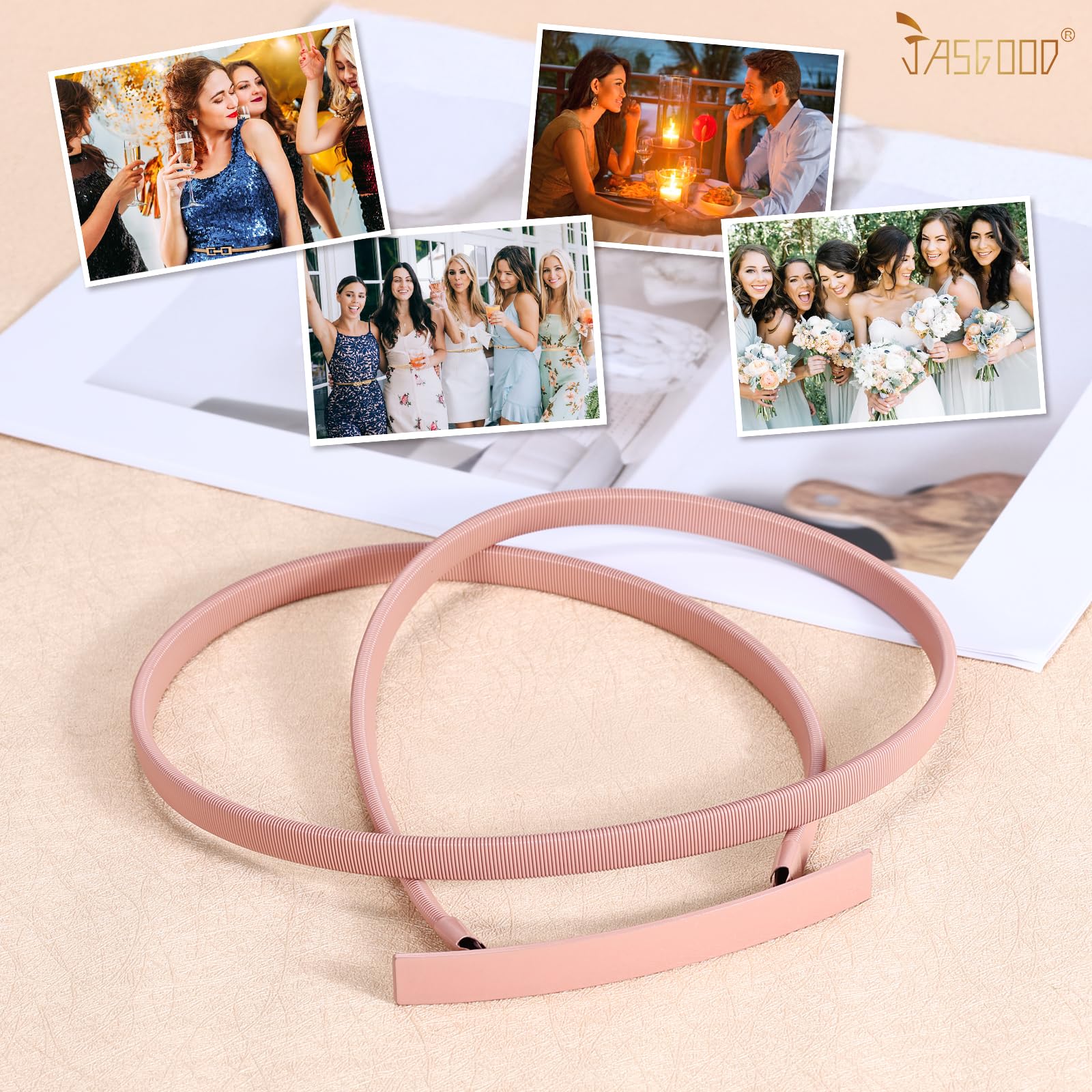 Elastic Metal Chain Waist Belt