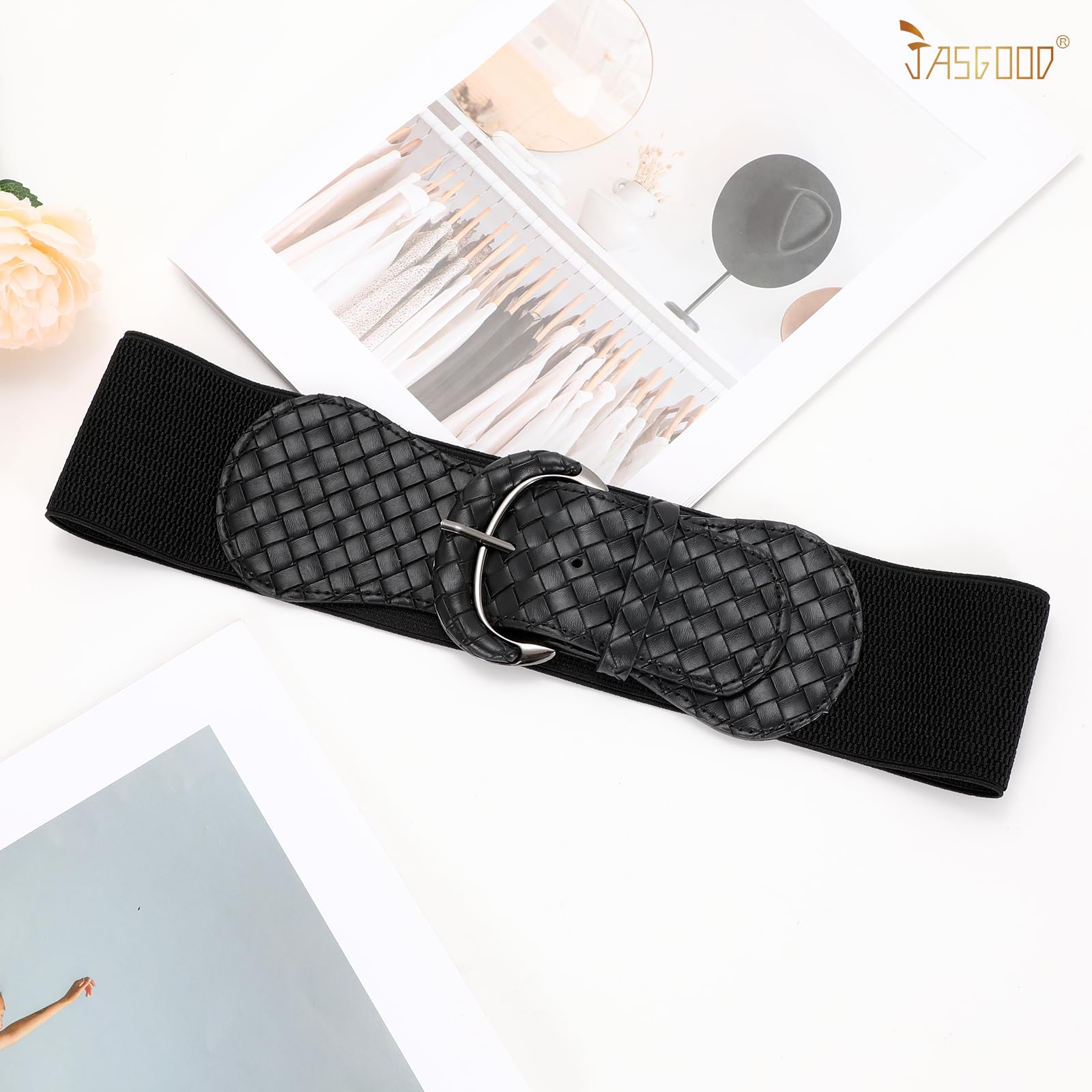 Women Stretchy Wide Waist Belt