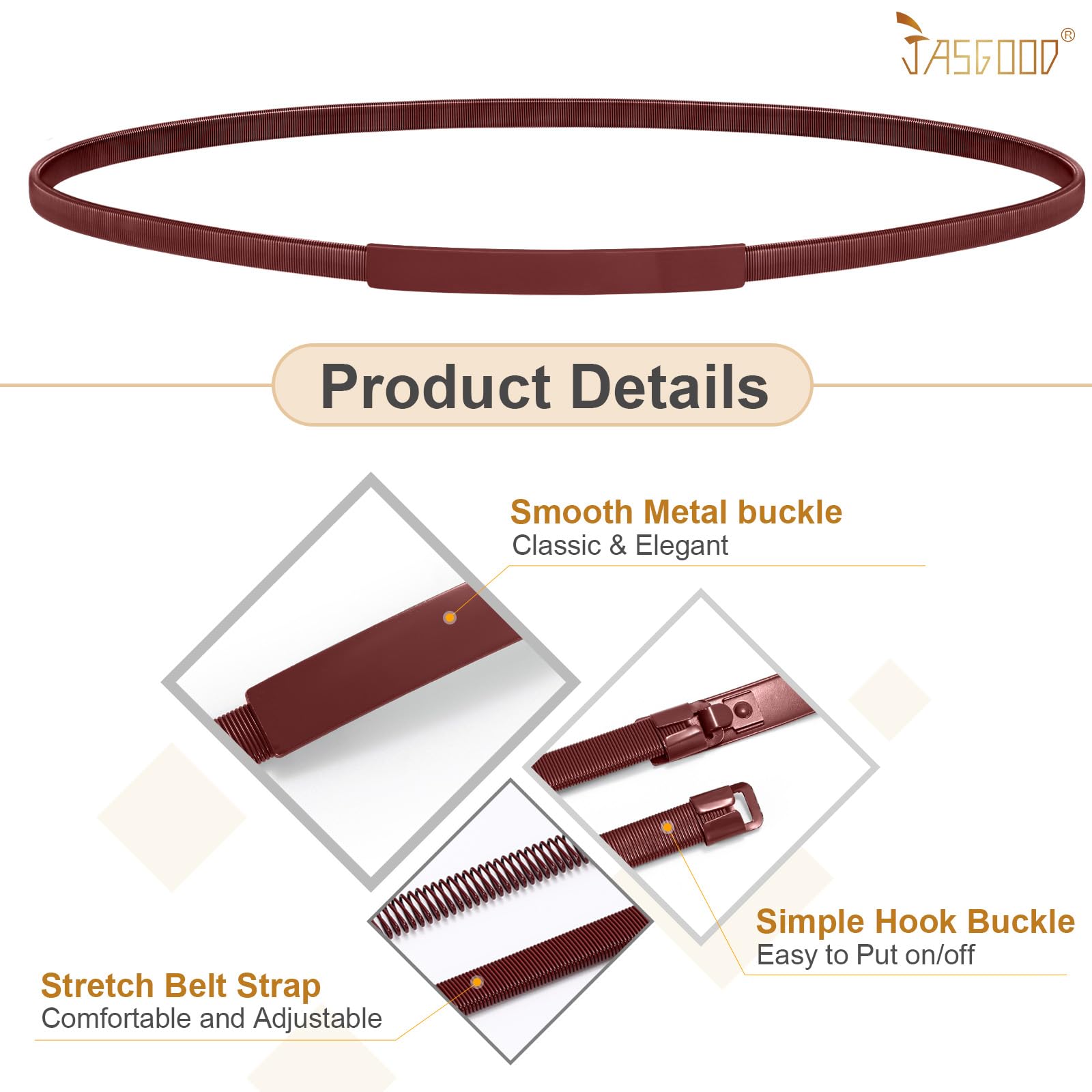 Elastic Metal Chain Waist Belt