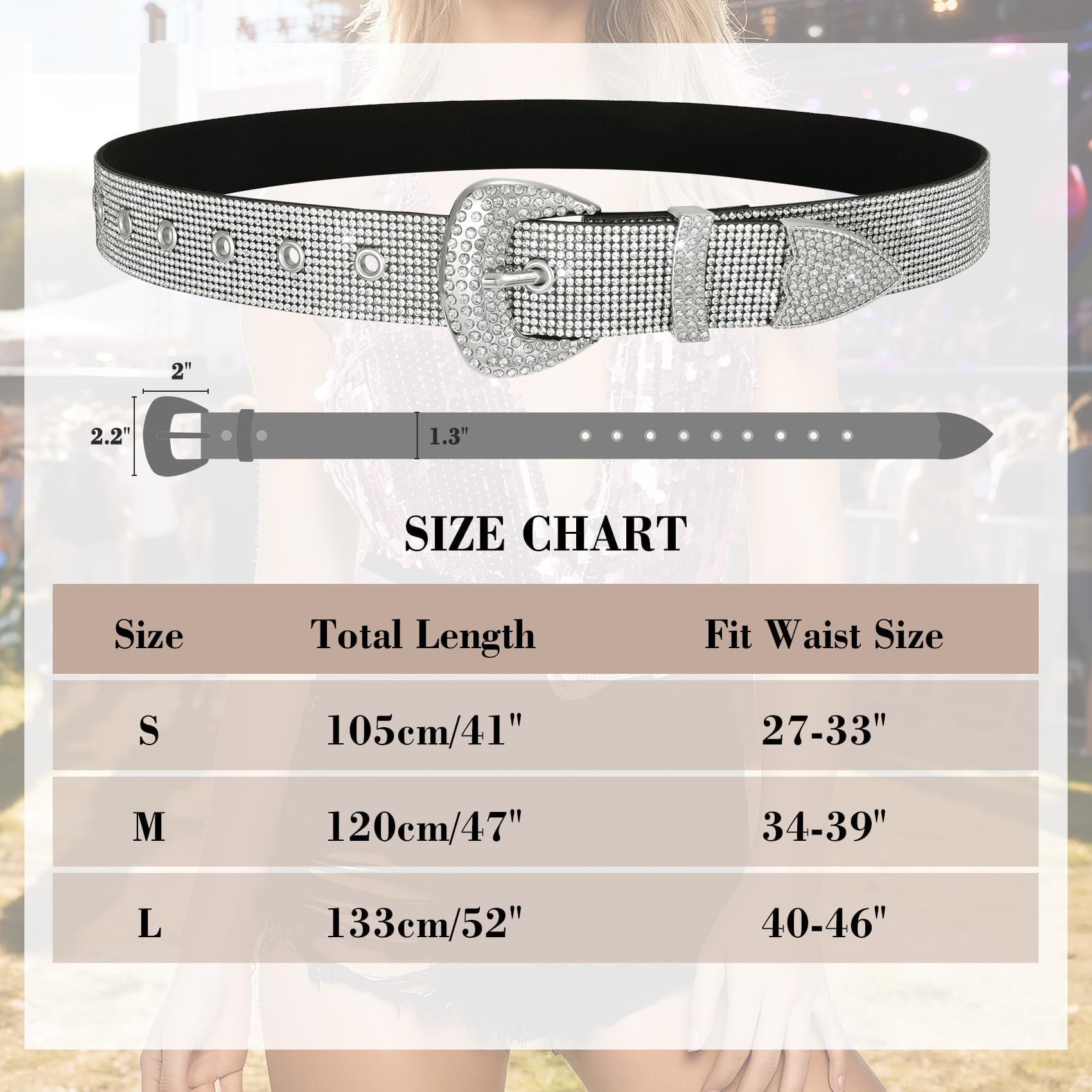 Sparkle Punk Belt