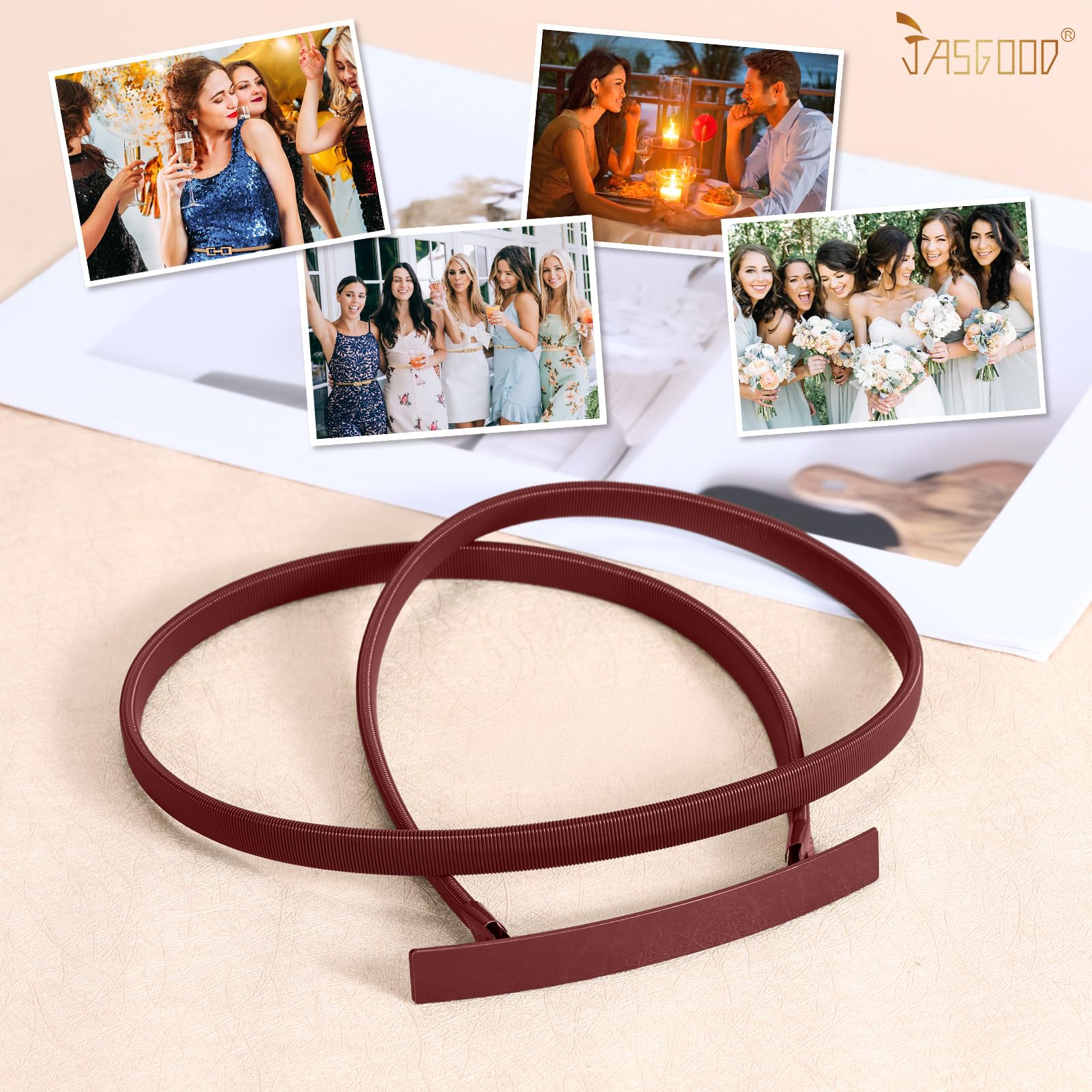 Elastic Metal Chain Waist Belt