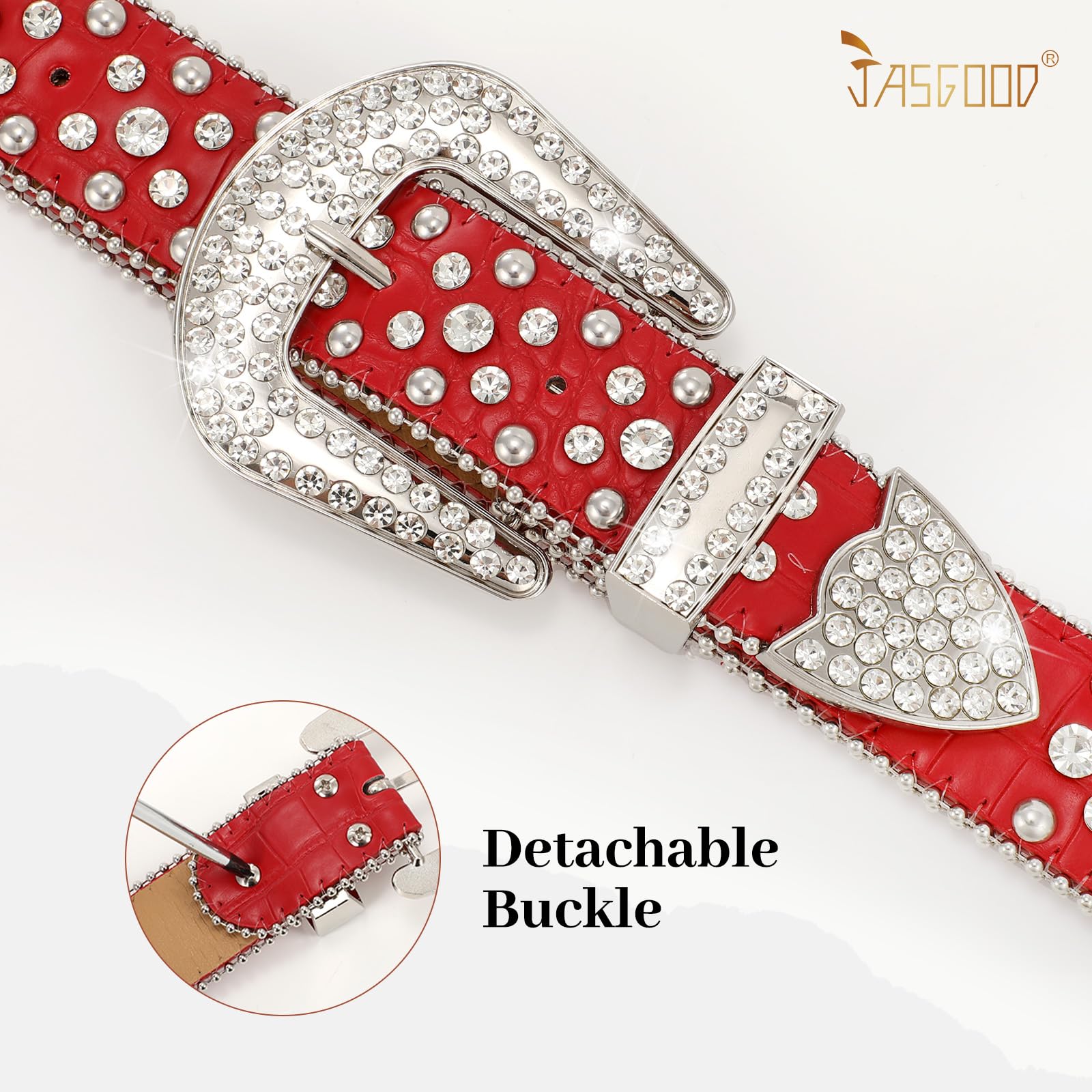 Cowgirl Studded Rhinestone Bling Belt